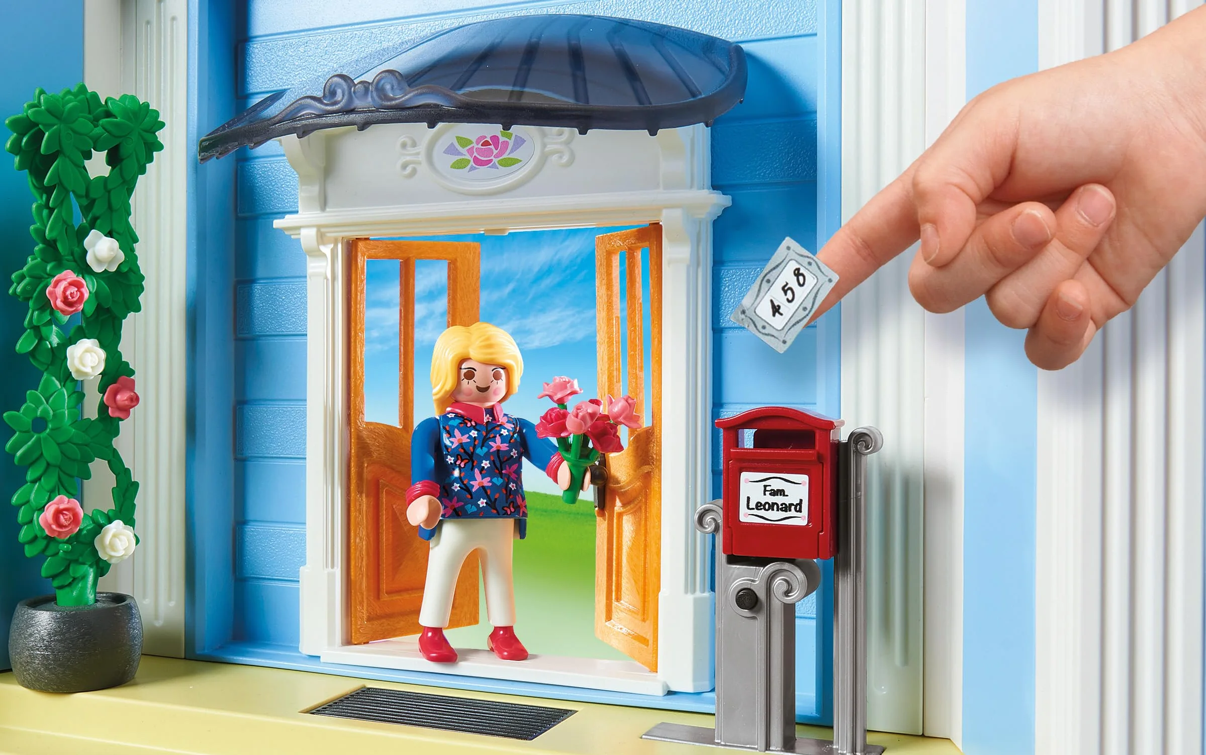 PLAYMOBIL Dollhouse 70205 Duży Domek dla Lalek, od 4 Lat