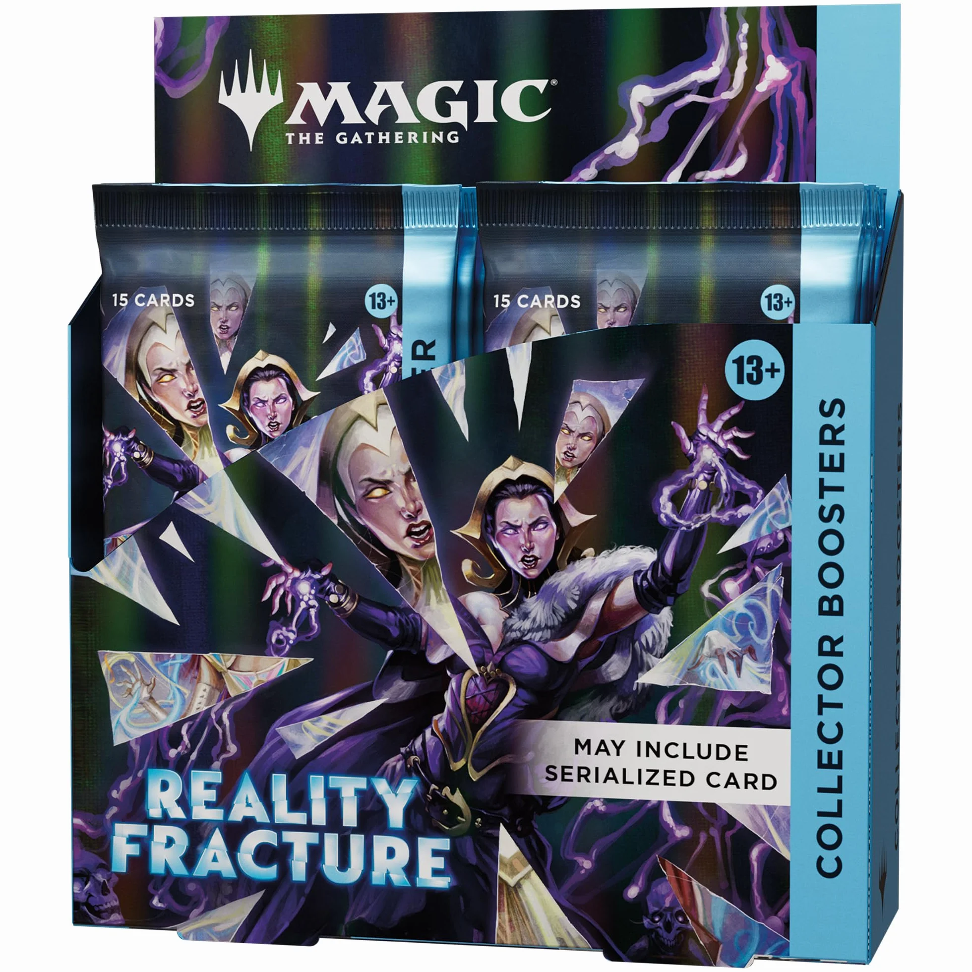 Magic: The Gathering Reality Fracture Collector Booster Box | 12 Packs (English Version)