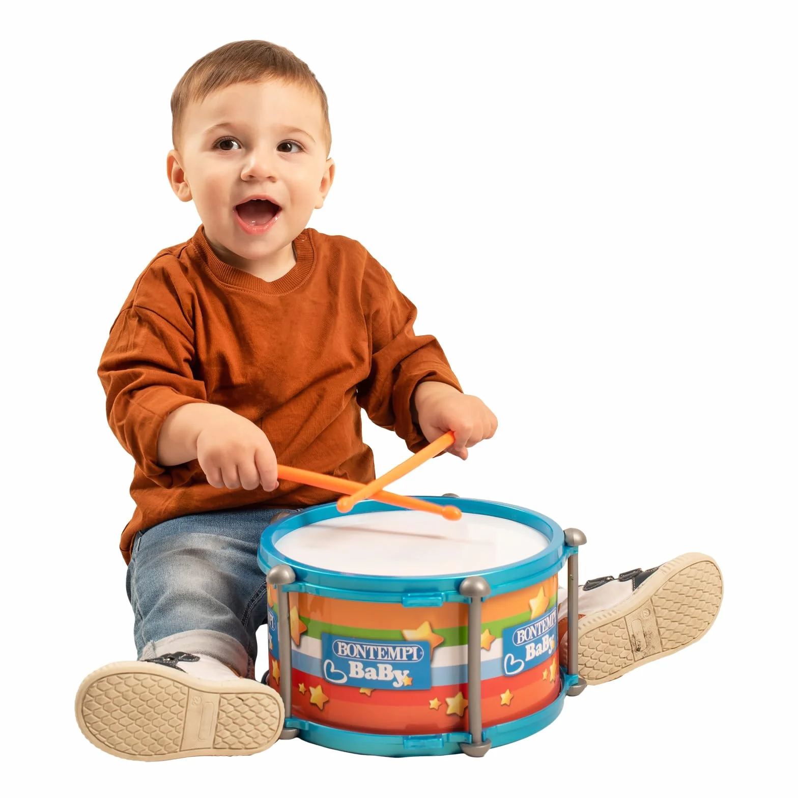 Bontempi BabyBeat Bębenek Podwójną Membraną 245x245x135 mm