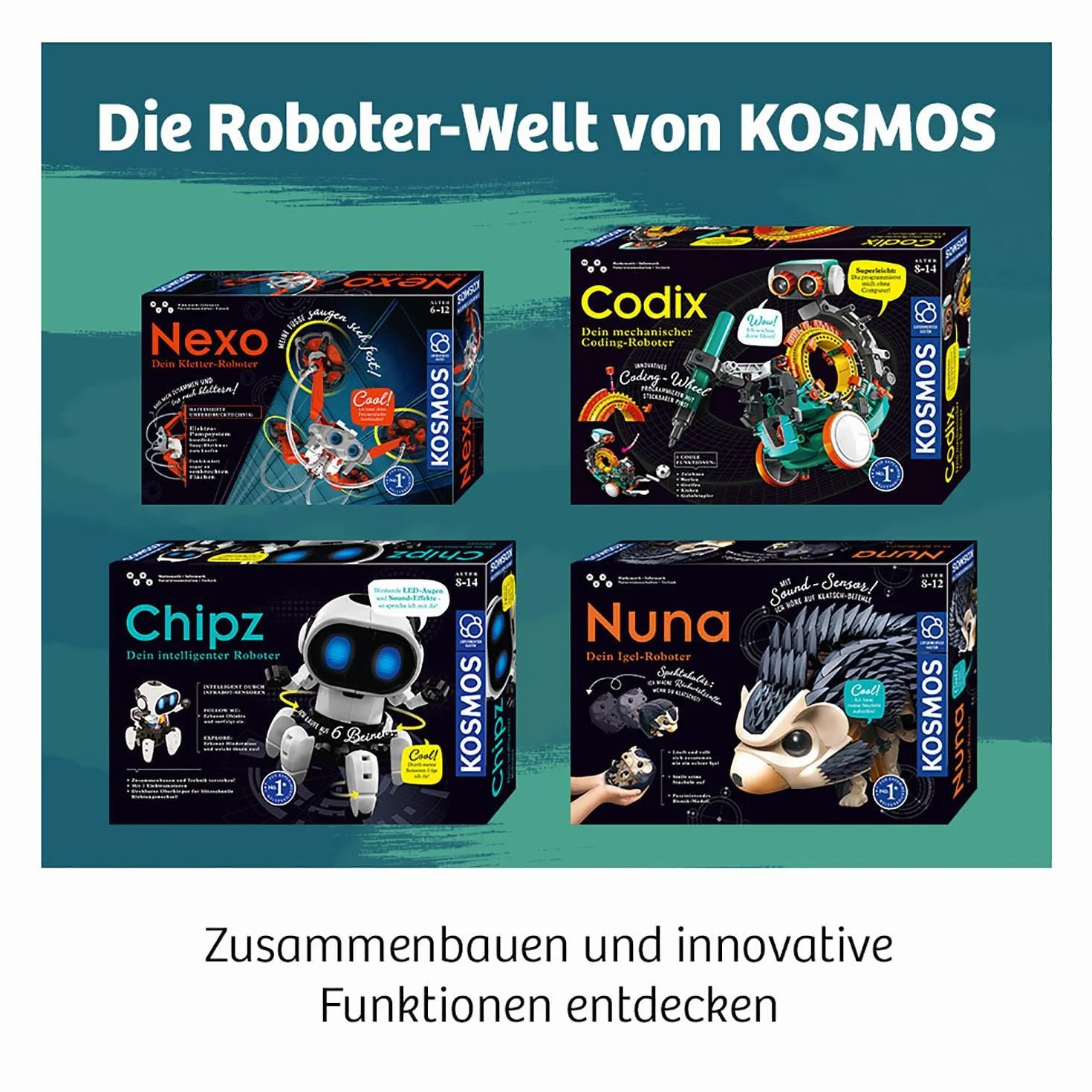 Chipz - Dein intelligenter Roboter: Experimentierkasten