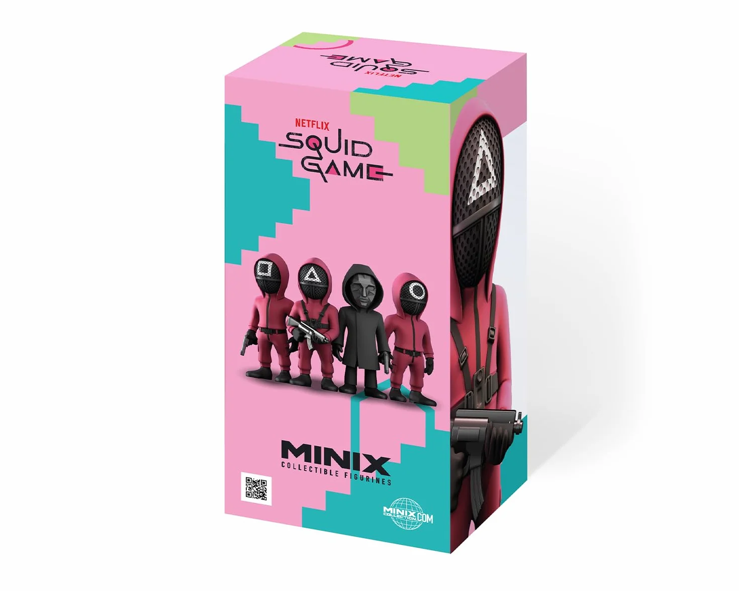 MINIX - TV Series #157 - Squid Game - Masked Soldier Triangle Guard - Figurka kolekcjonerska 12 cm