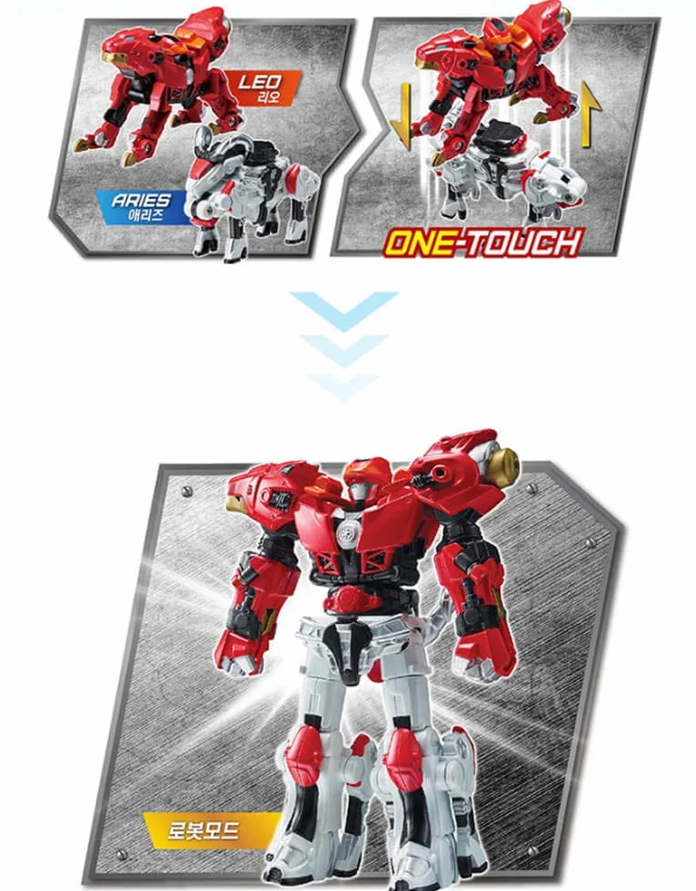 Young Toys Metalion Autochanger Aero Automatyczna transformacja Robot Połączony robot