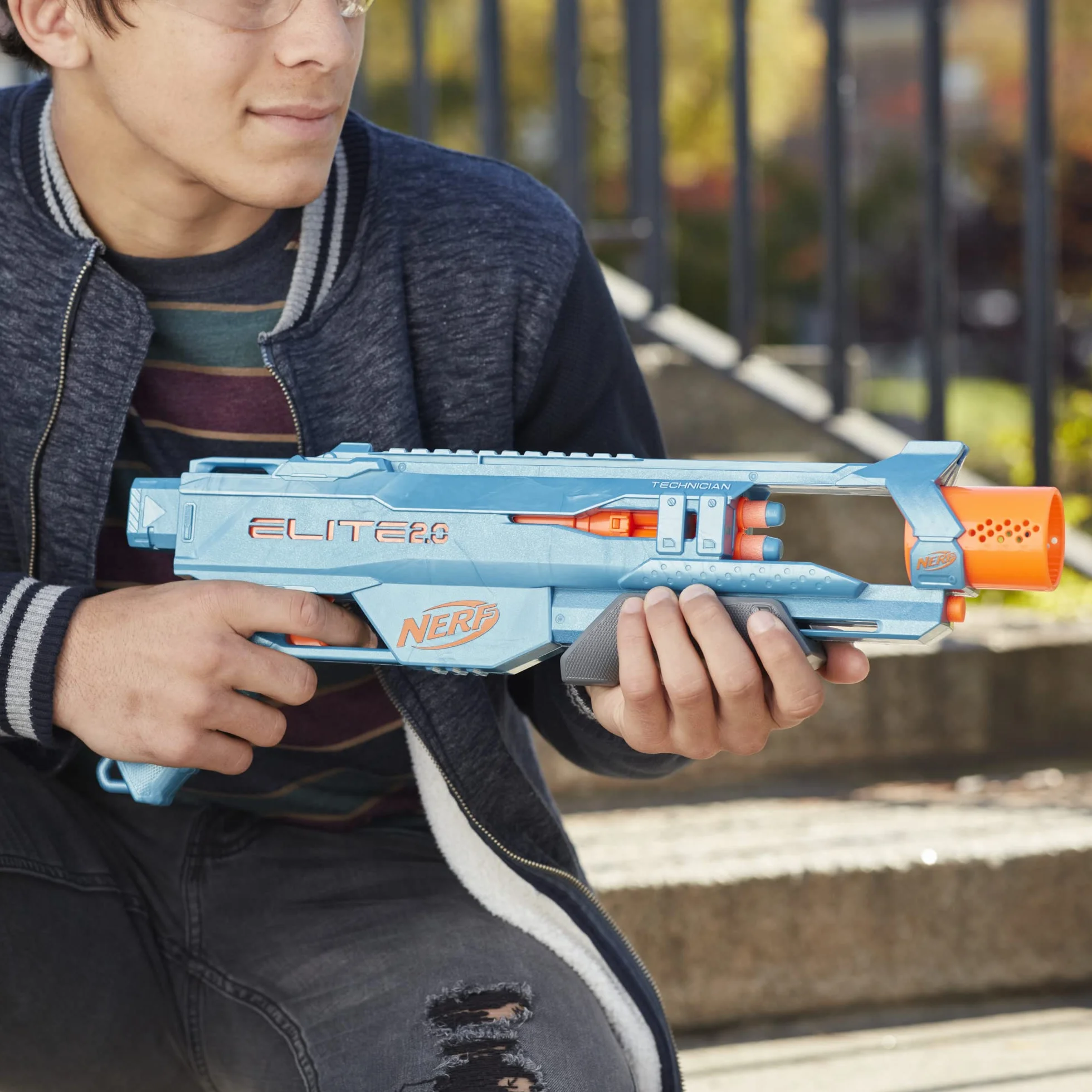 Nerf Elite 2.0 LoaoutPack 3Pack Technician DS-2, QuadFire QS-4 i Ace SD-1 + 14 Strzałek F4178