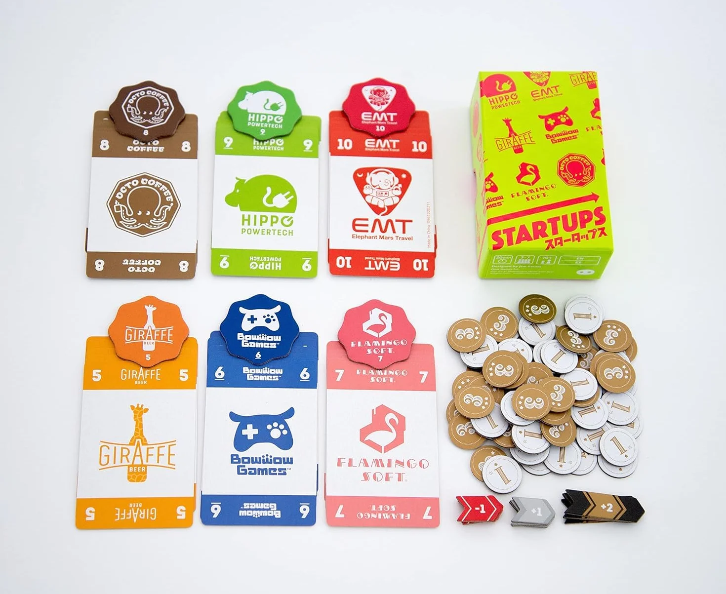 Oink Games 'Startups Strategy Game For Adults & Children • Become A Startup Investor • Best For Family Board Games Night • 10 Year Olds +