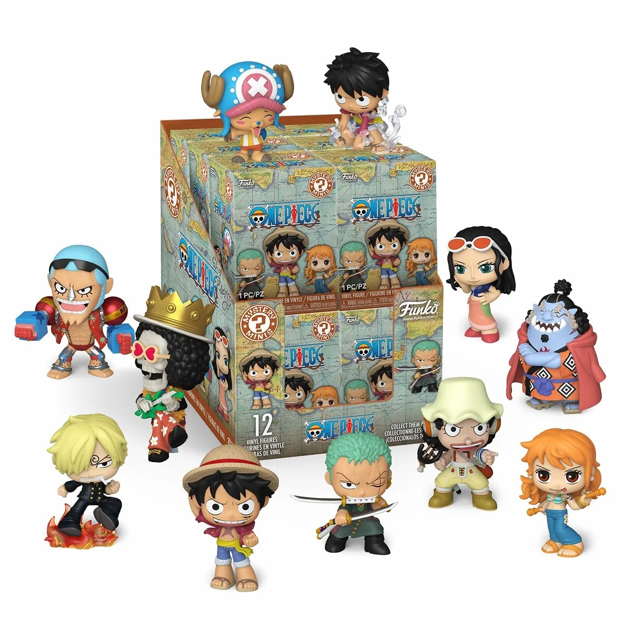 Funko Mystery Mini: One Piece - pojedynczy przedmiot na zakup - kolekcjonerska figurka winylowa - pomysł na prezent - oficjalny towar - zabawki dla dzieci i dorosłych - fanów anime - mini figurka dla