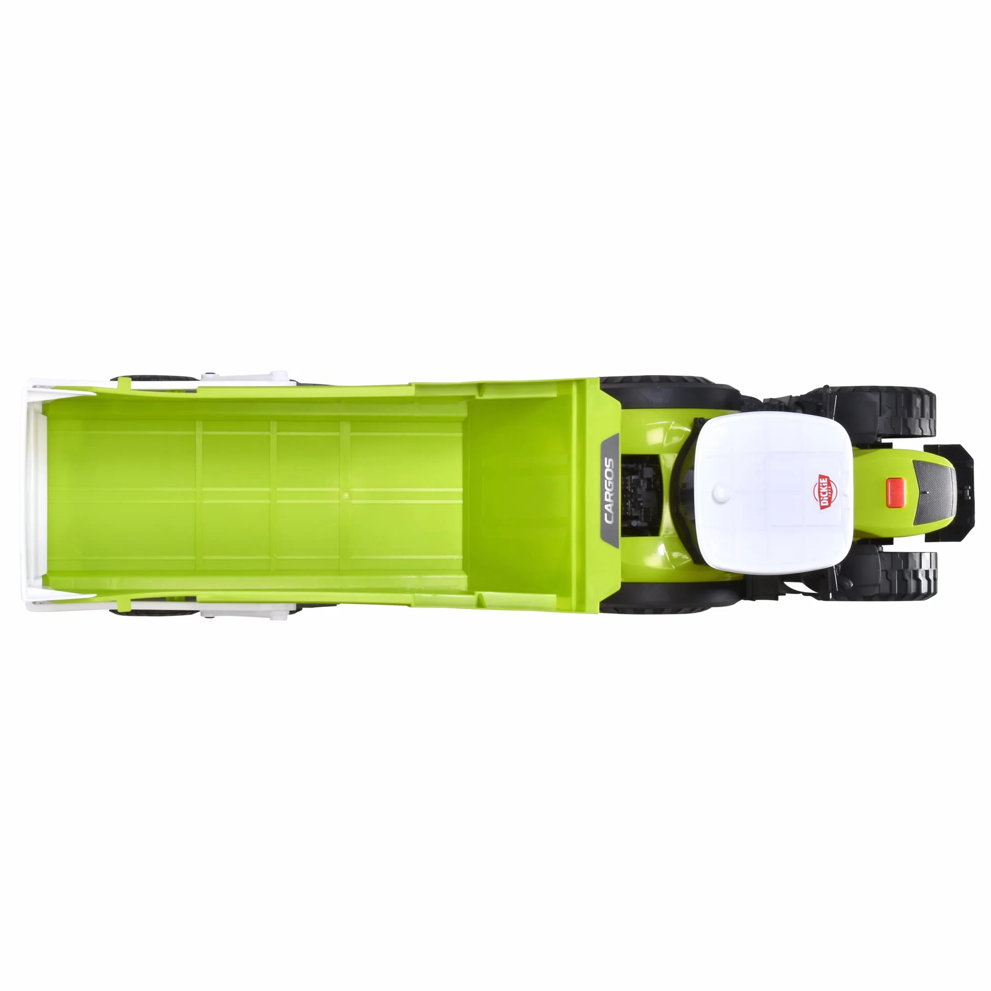 Dickie Toys CLAAS Licencjonowany Traktor z przyczepą 64 cm, światło i dźwięk, pojazd rolniczy dla dzieci od 3 lat