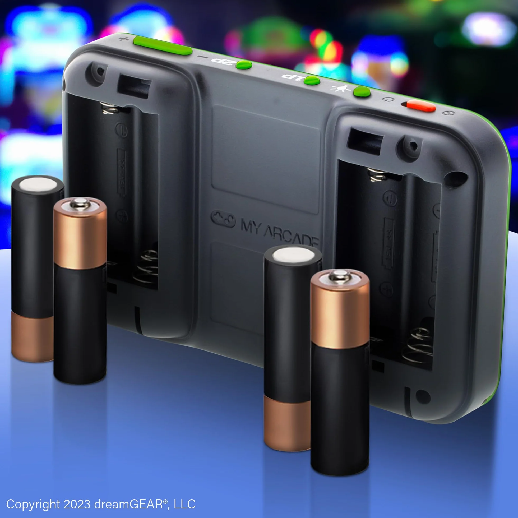 My Arcade Pakiet Pocket Player Galaga: oficjalnie licencjonowana, przenośna konsola do gier, etui podróżne, osłona ekranu w zestawie