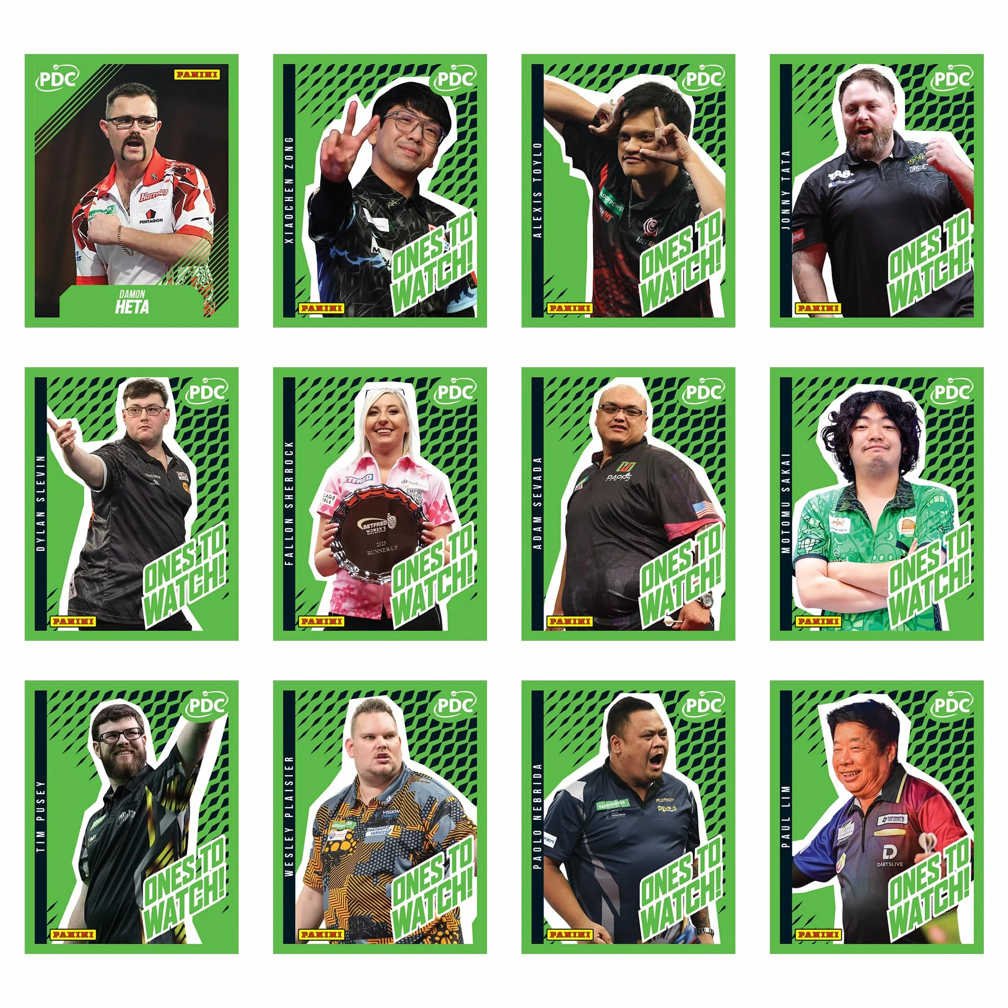 World Darts Championship Kolekcja naklejek puszka kieszonkowa
