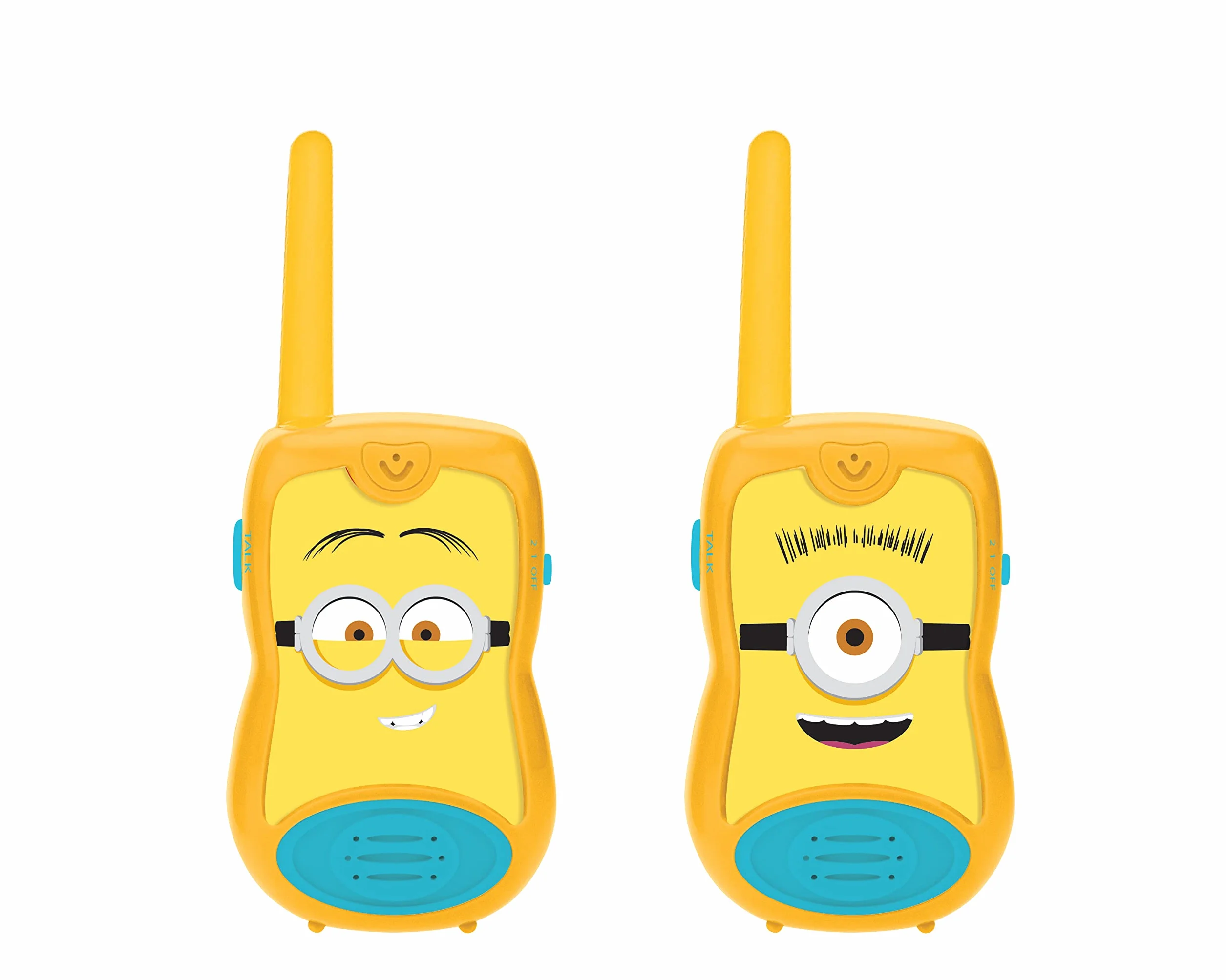 Lexibook - TW12DES - Gra elektroniczna - Miniony Walkie Talkie, niebieski