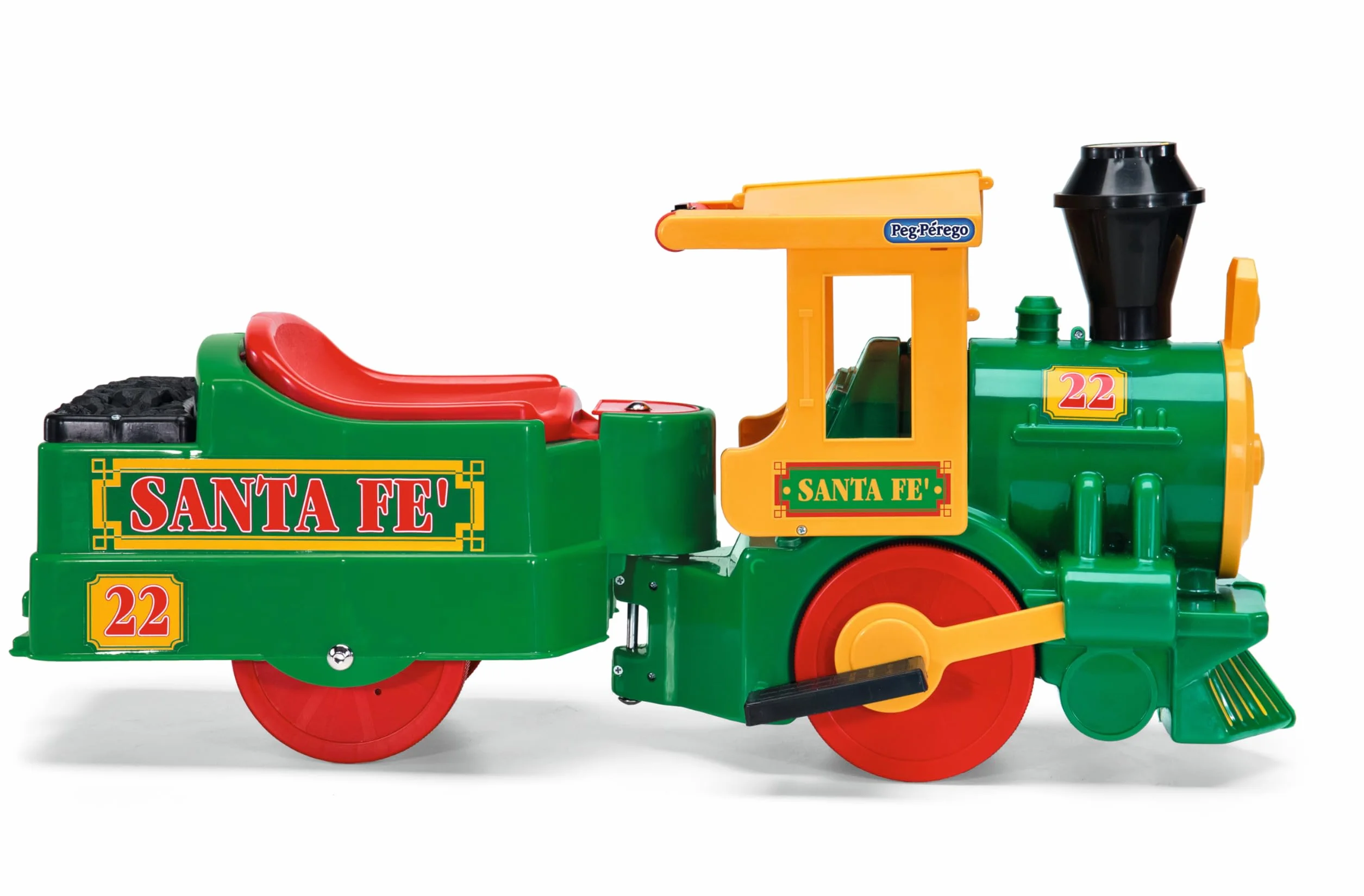 Peg Perego Pociąg Santa Fe Do Jazdy, Wielokolorowy, Maks. 15kg, IGED1071