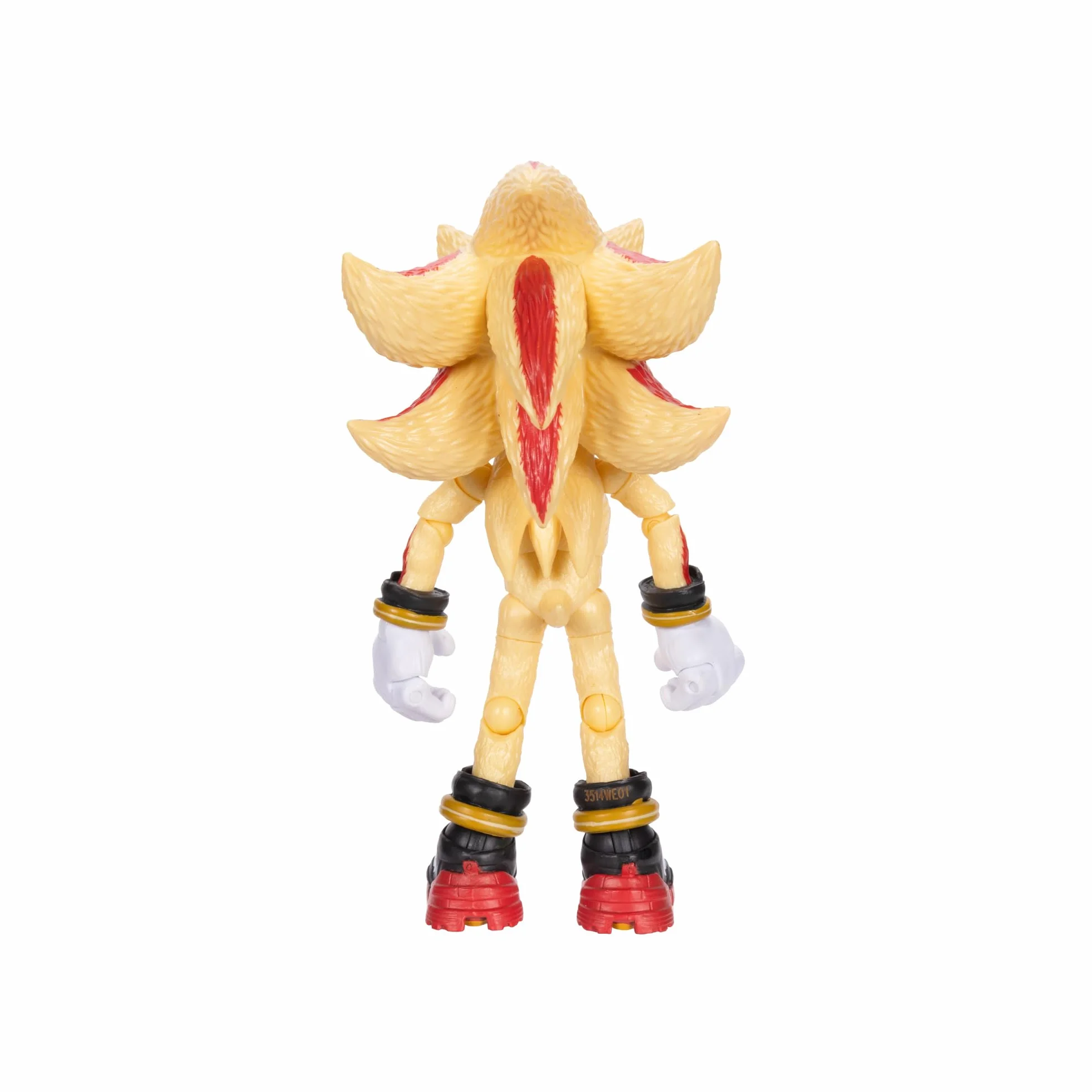 Sonic 3 The Movie Super Shadow Figurka z przegubami, oficjalna licencja, 12,5 cm, rzeczywiste szczegóły, figurki kolekcjonerskie, dla fanów, pomysł na prezent dla dzieci od 3 lat