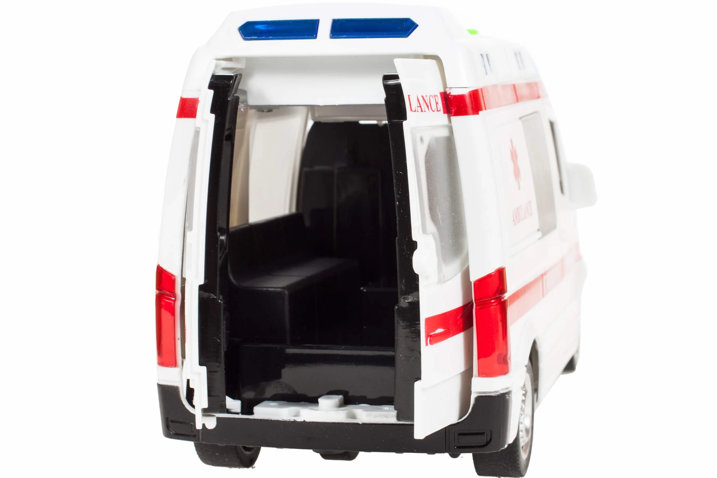 MalPlay 5901924207979 Ambulans Z Dźwiękiem 1:16 , Karetka ,wielokolorowy