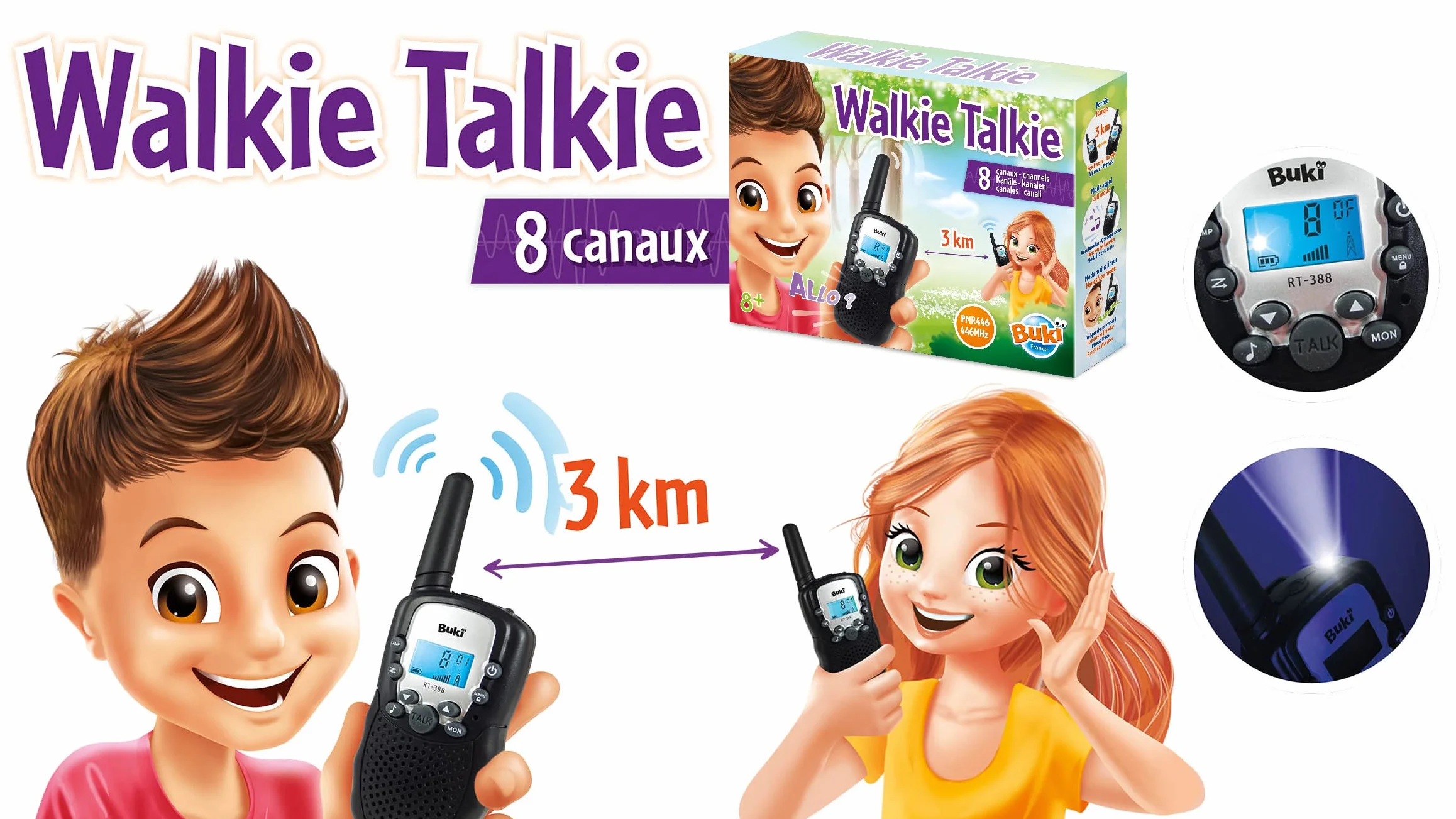 BUKI TW01 - Walkie Talkie