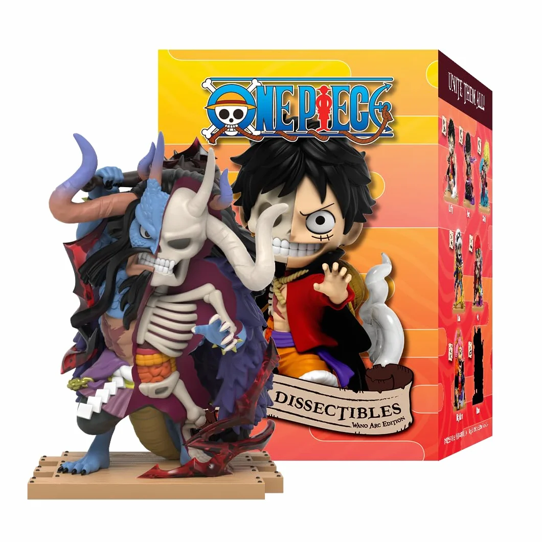 Mighty Jaxx Freeny's Hidden Disekttibles: Jednoczęściowa seria 7 (Wano Arc) Figurka kolekcjonerska Niespodzianka Losowa postać