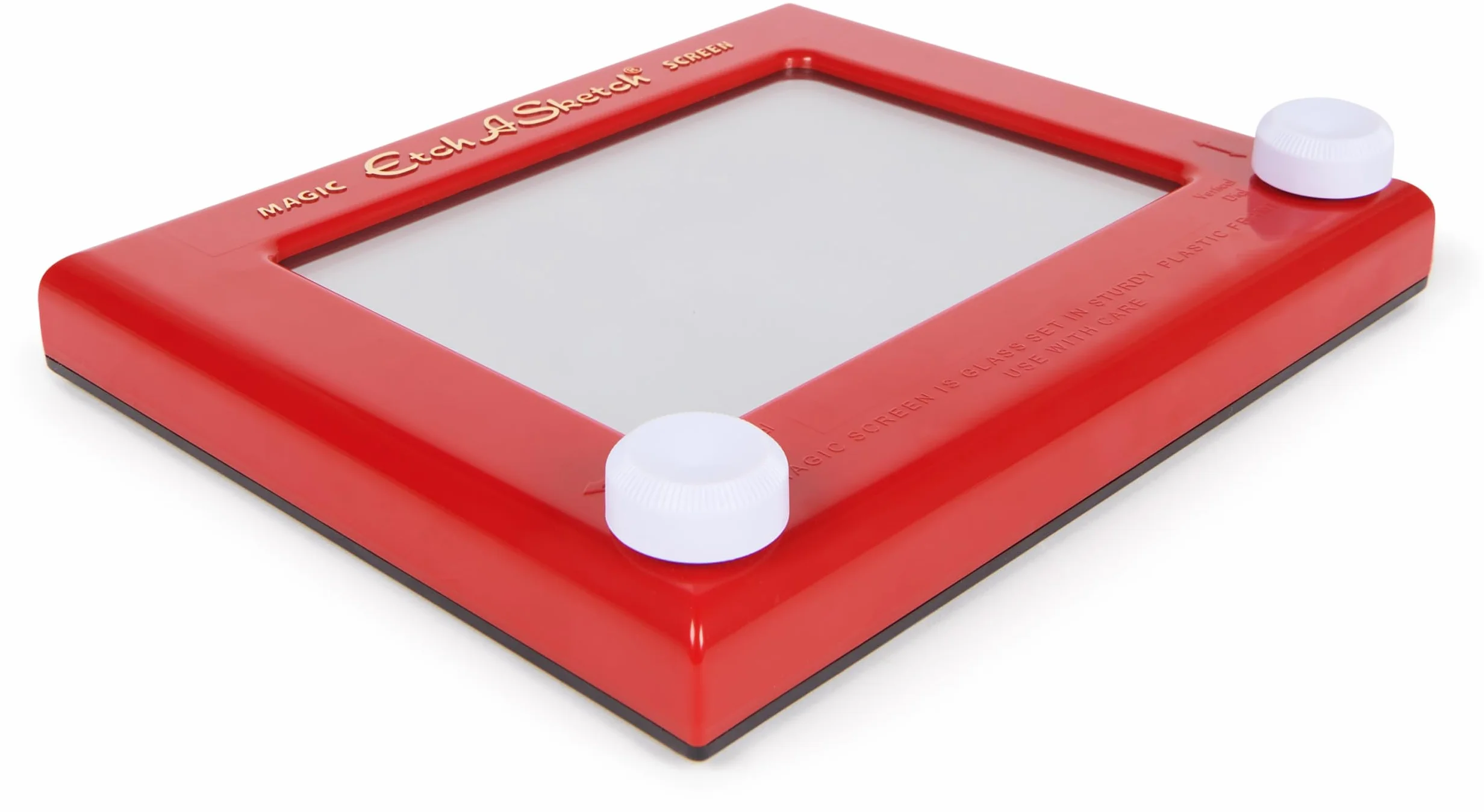 Etch A Sketch - Oryginalny magiczny ekran - Tablica magnetyczna dla dzieci - z 86% tworzywa sztucznego z recyklingu - Gry kreatywności zaangażowane w ochronę środowiska - 6066719 - Zabawki dla dzieci