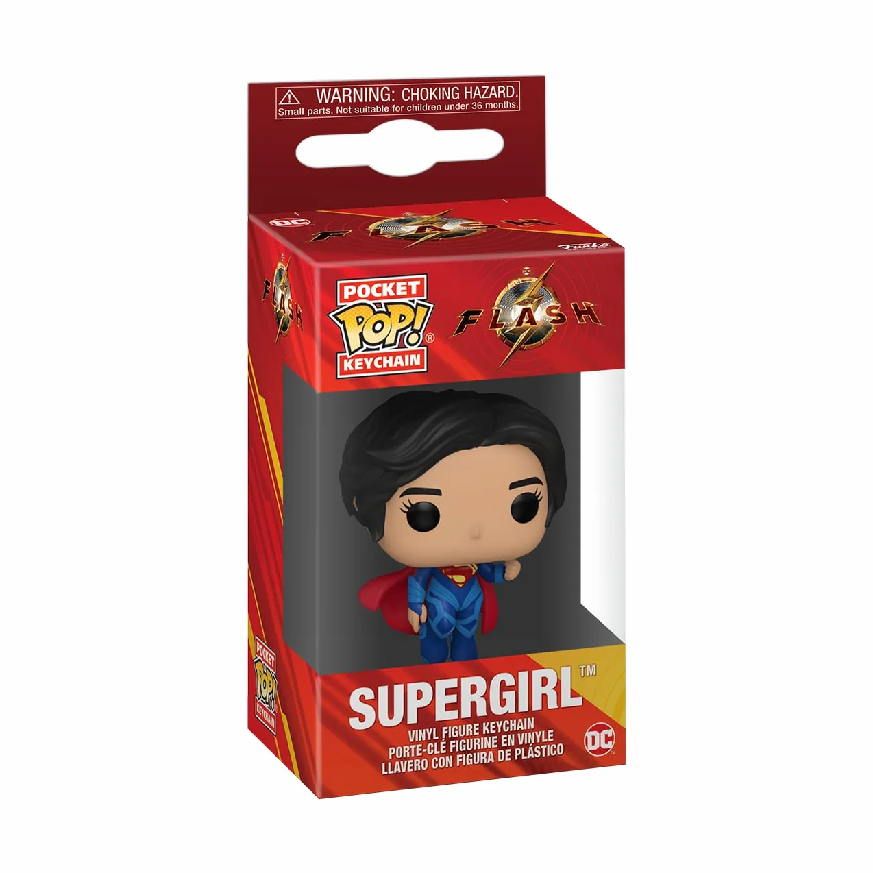 Funko POP! Brelok: DC - the Flash - Supergirl - DC Comics - Kolekcjonerski Winylowy Mini Figurka Nowość Brelok - Wypełniacz pończoch - Pomysł na prezent - Oficjalny towar - Fani komiksów - Minifigurka
