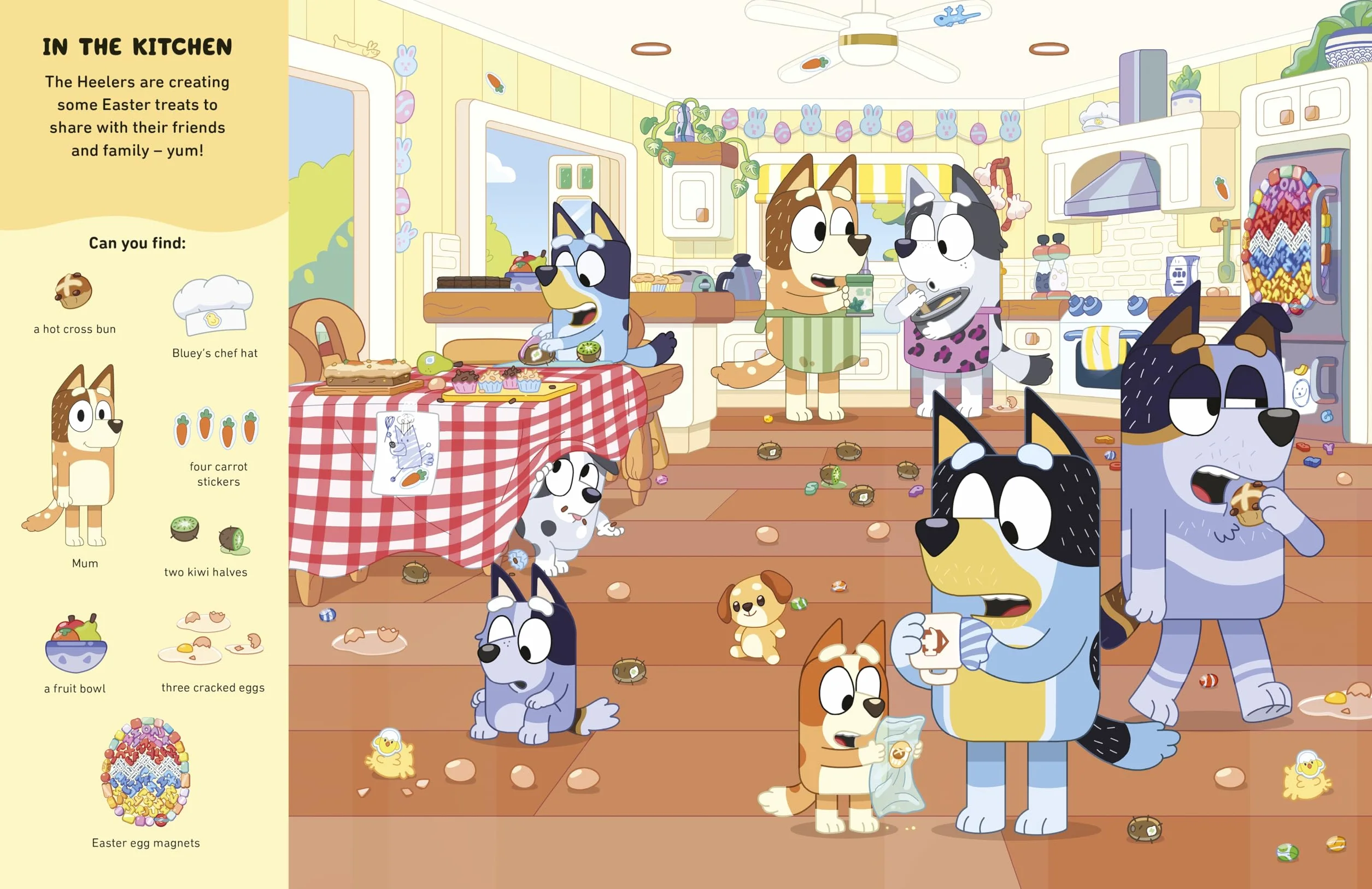 Bluey: Where's Bluey at Easter?: Search-and-Find - New for Easter, the perfect gift for Bluey fans