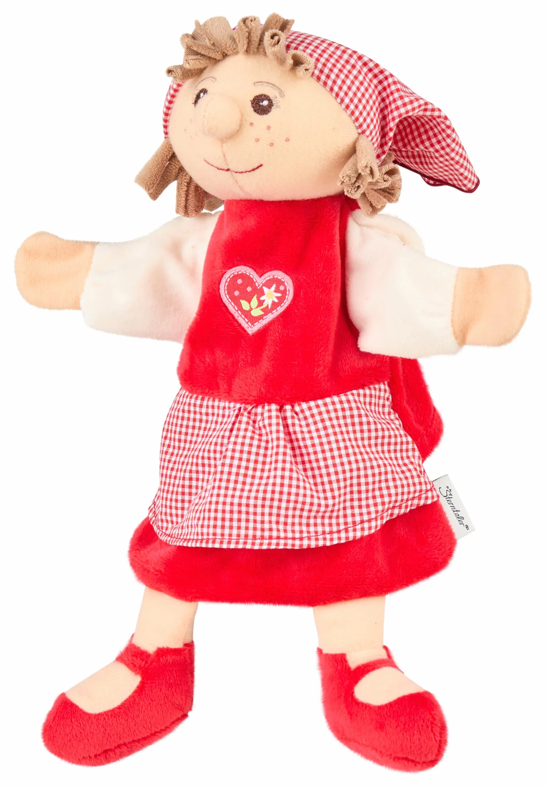 Sterntaler 3601817 pacynka Gretel, 28 x 27 x 9 cm, czerwony