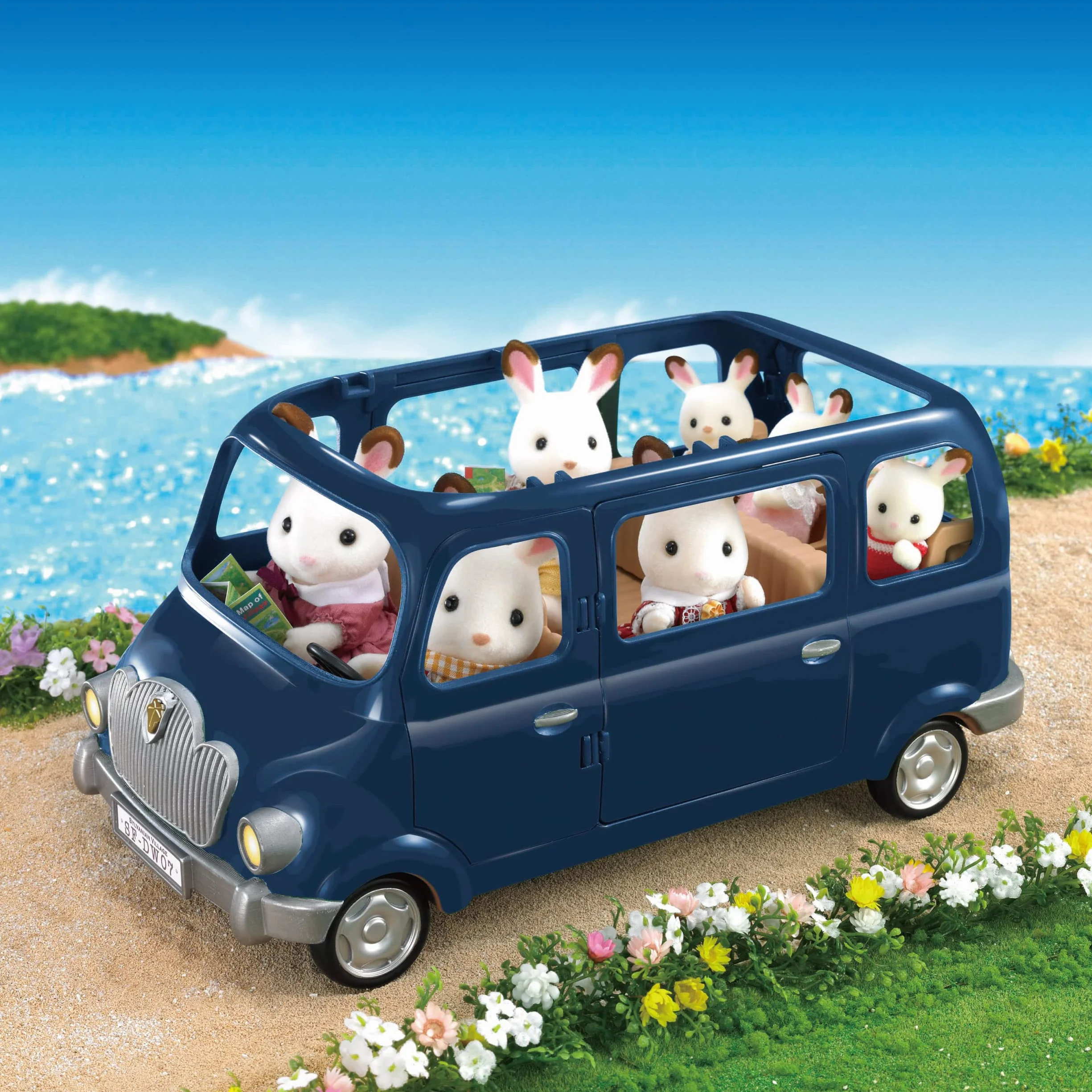 Sylvanian Families 5274 Rodzinny siedmioosobowy minivan