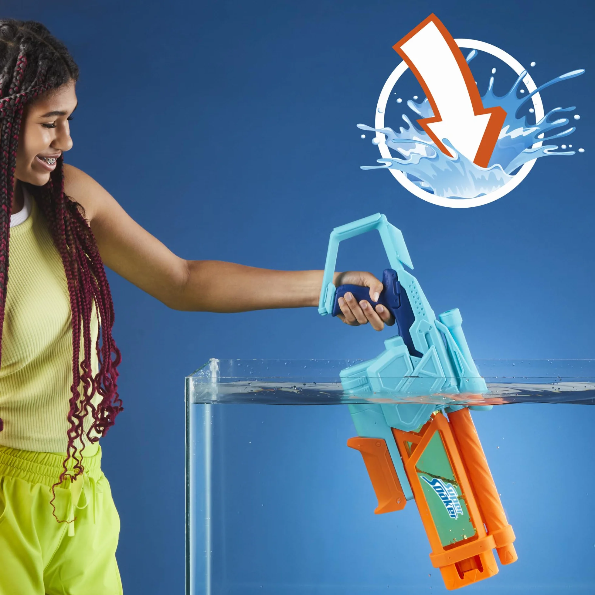 Nerf Super Soaker Mega Dunk-Fill Wyrzutnia wodna