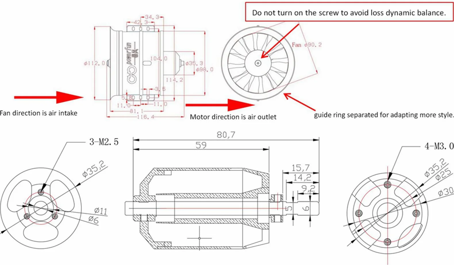 EDF 90 mm 12 łopatek elektryczny wentylator kanałowy, silnik śmigła hobby RC, części silnika samochodowego Hobby RC, silnik bezszczotkowy, model zdalnego sterowania (90 mm EDF z silnikiem 8S/1100 KV + 120 A ESC)