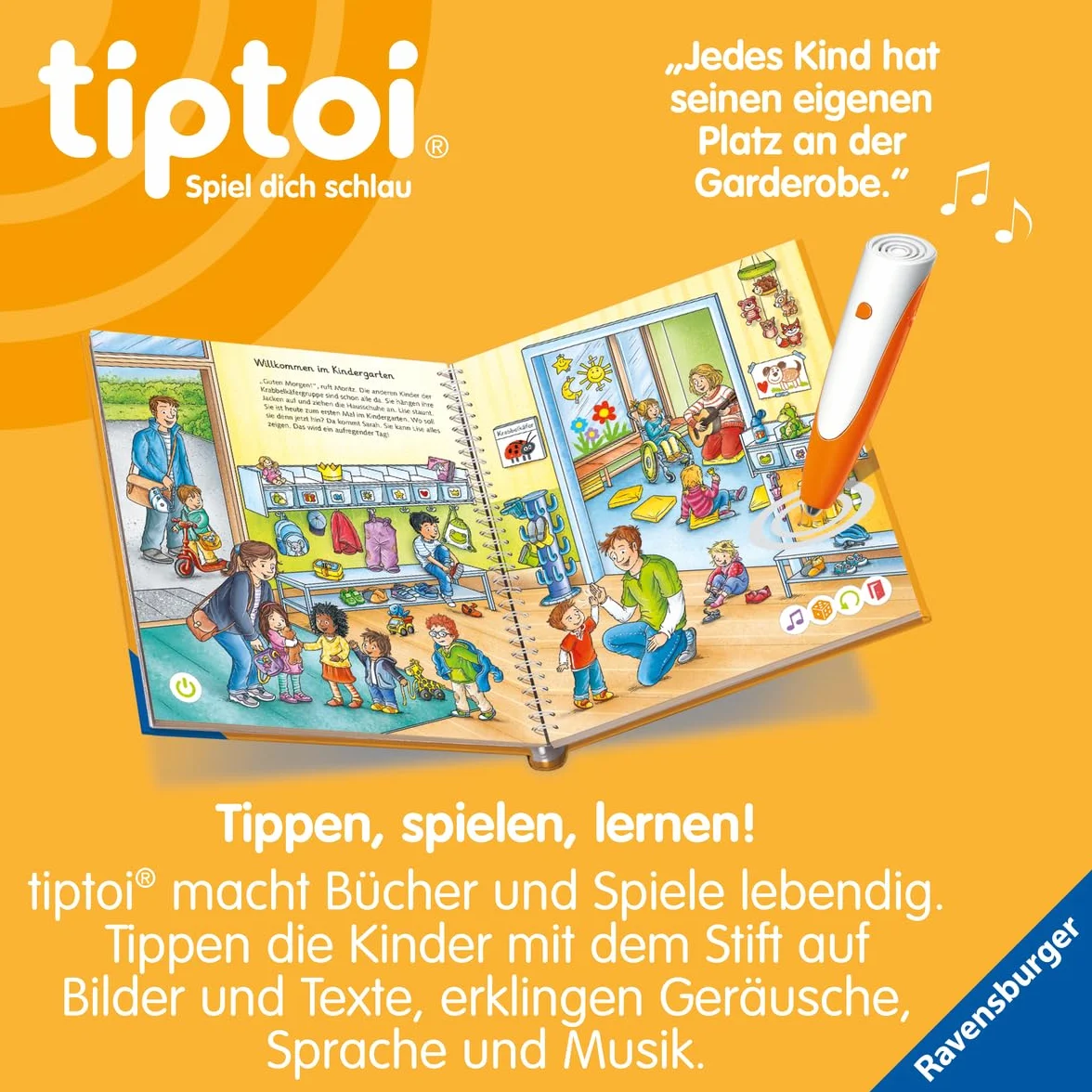 tiptoi® Mein Wörter-Bilderbuch Kindergarten