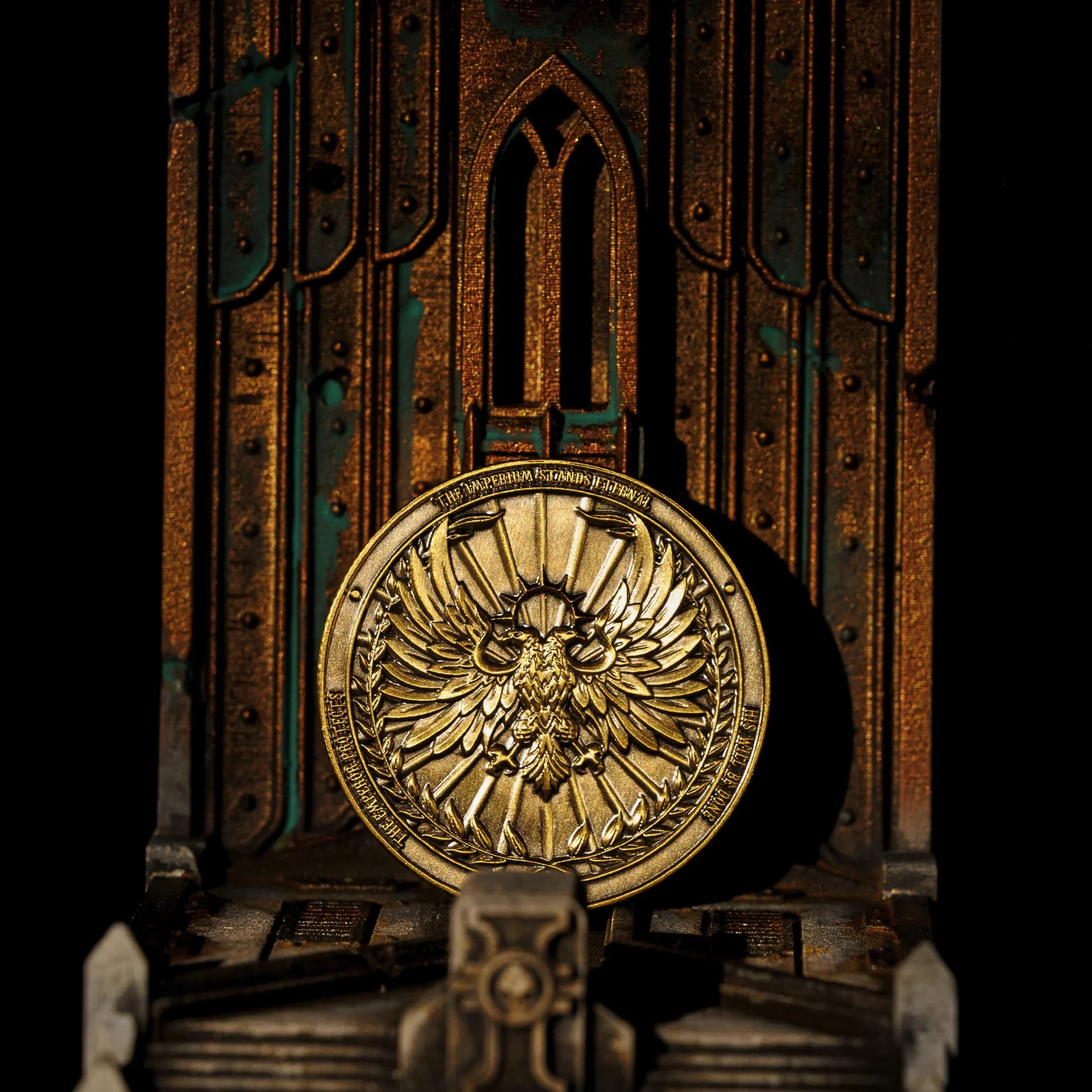 Starforged Warhammer 40k Collectible Coin Imperium of Man