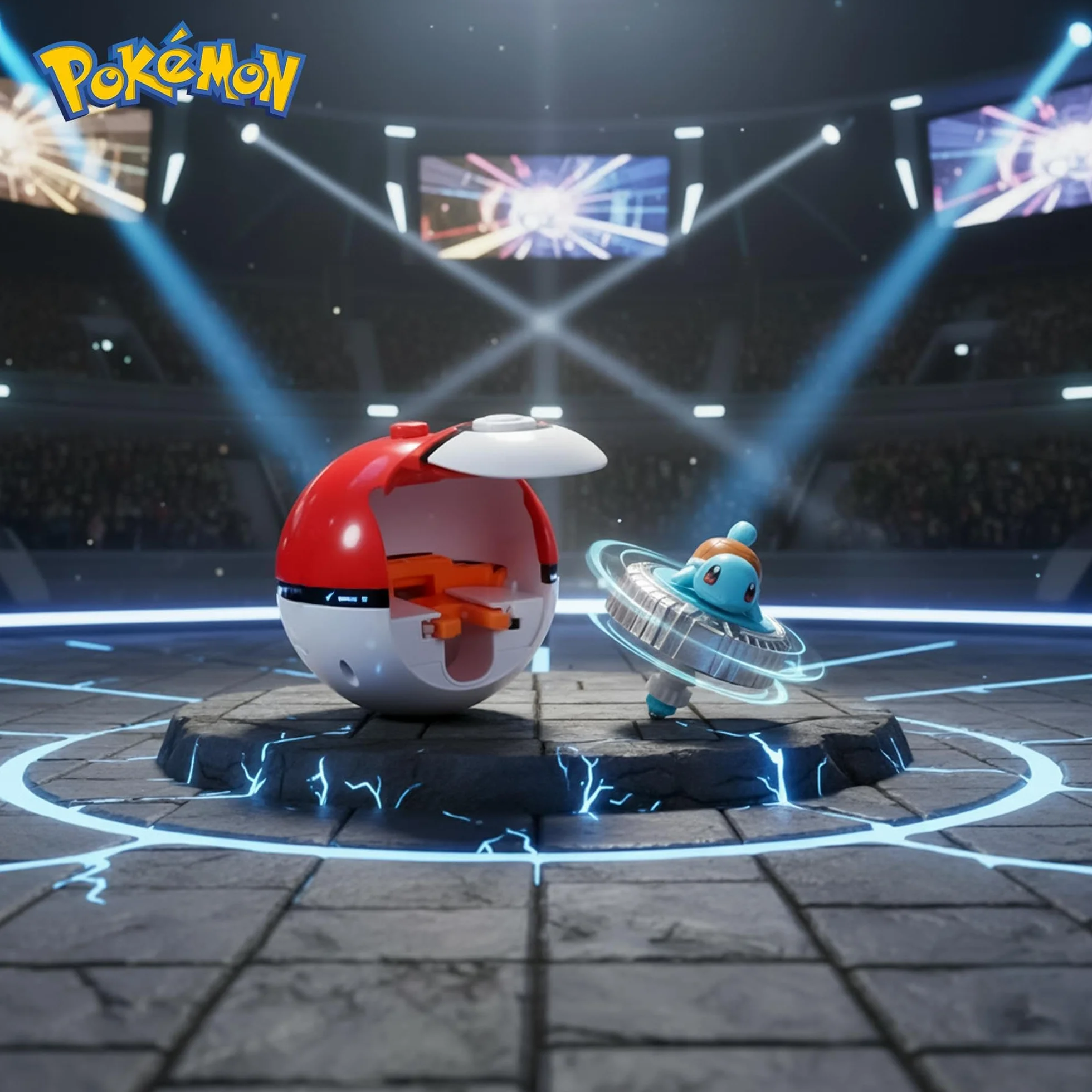 Pokémon PKW Battle Spinner Pack Quirtle Poké Ball