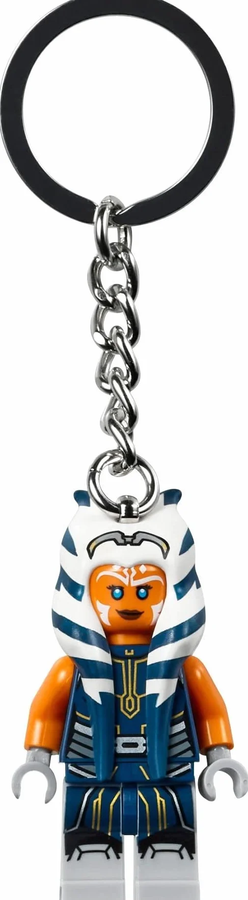 LEGO Star Wars Ahsoka Tano Minifigurka brelok 854186, NIEBIESKI, S