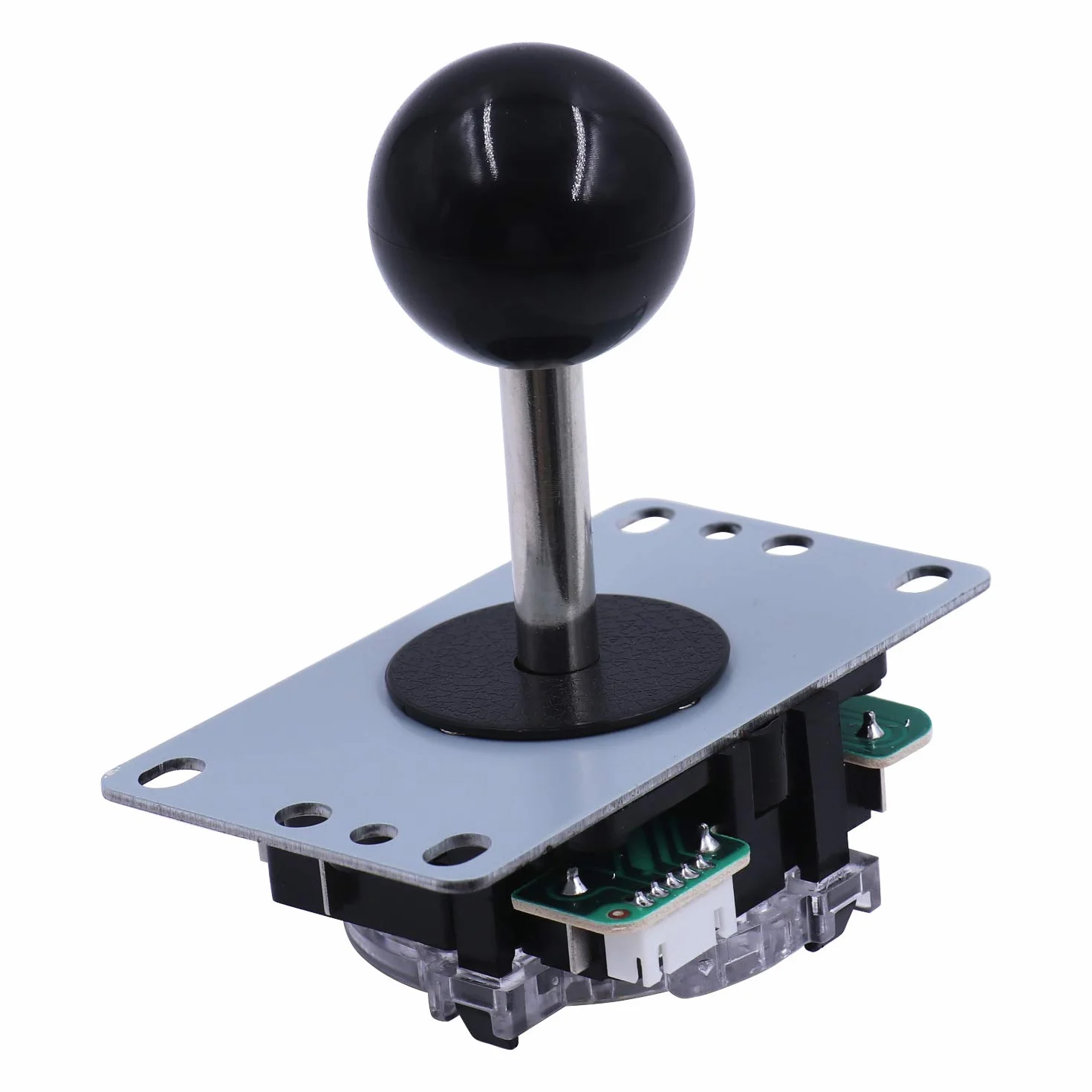 SJJX DIY Arcade Game Button and Joystick Controller Kit for Rapsberry Pi and Windows,5 Pin Joystick and 10 Push Buttons 822a Black