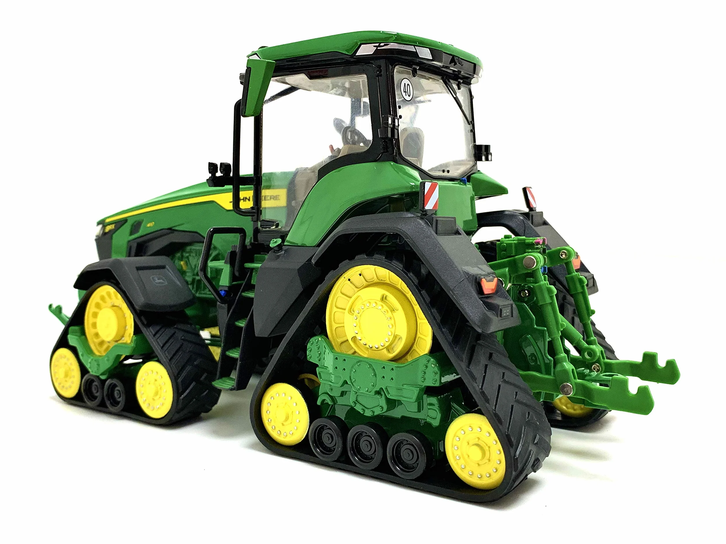 Britains 43249 John Deere 8RX 410 figurek kolekcjonerskich dla dzieci, akcesoria do traktorów, kompatybilne z zabawkami rolnymi 1:32, odpowiednie dla kolekcjonerów i dzieci od 14 lat