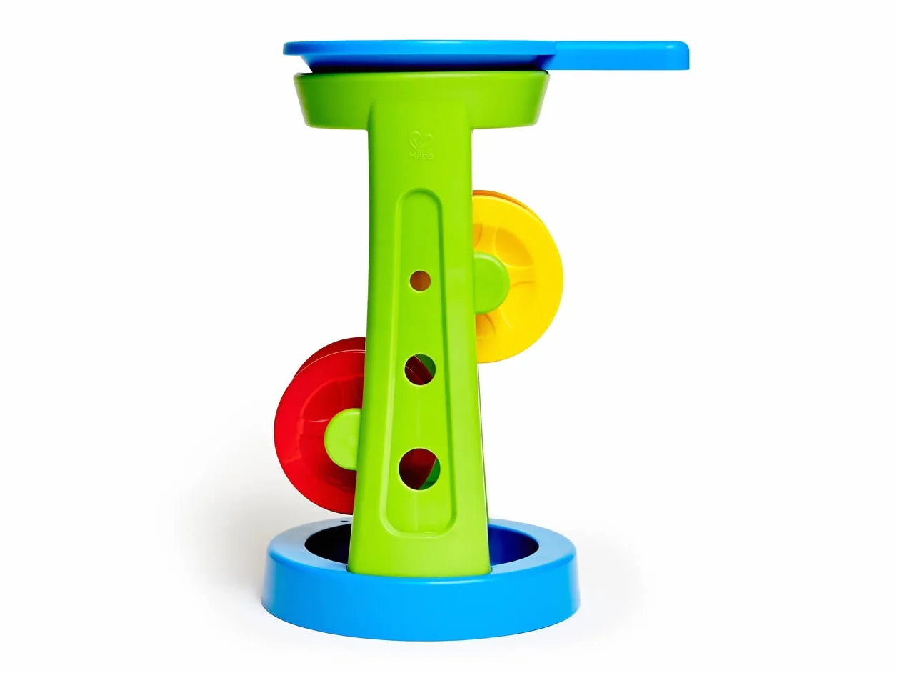 Hape E4046 Double Sand and Water Wheel - Beach and Bath Toys
