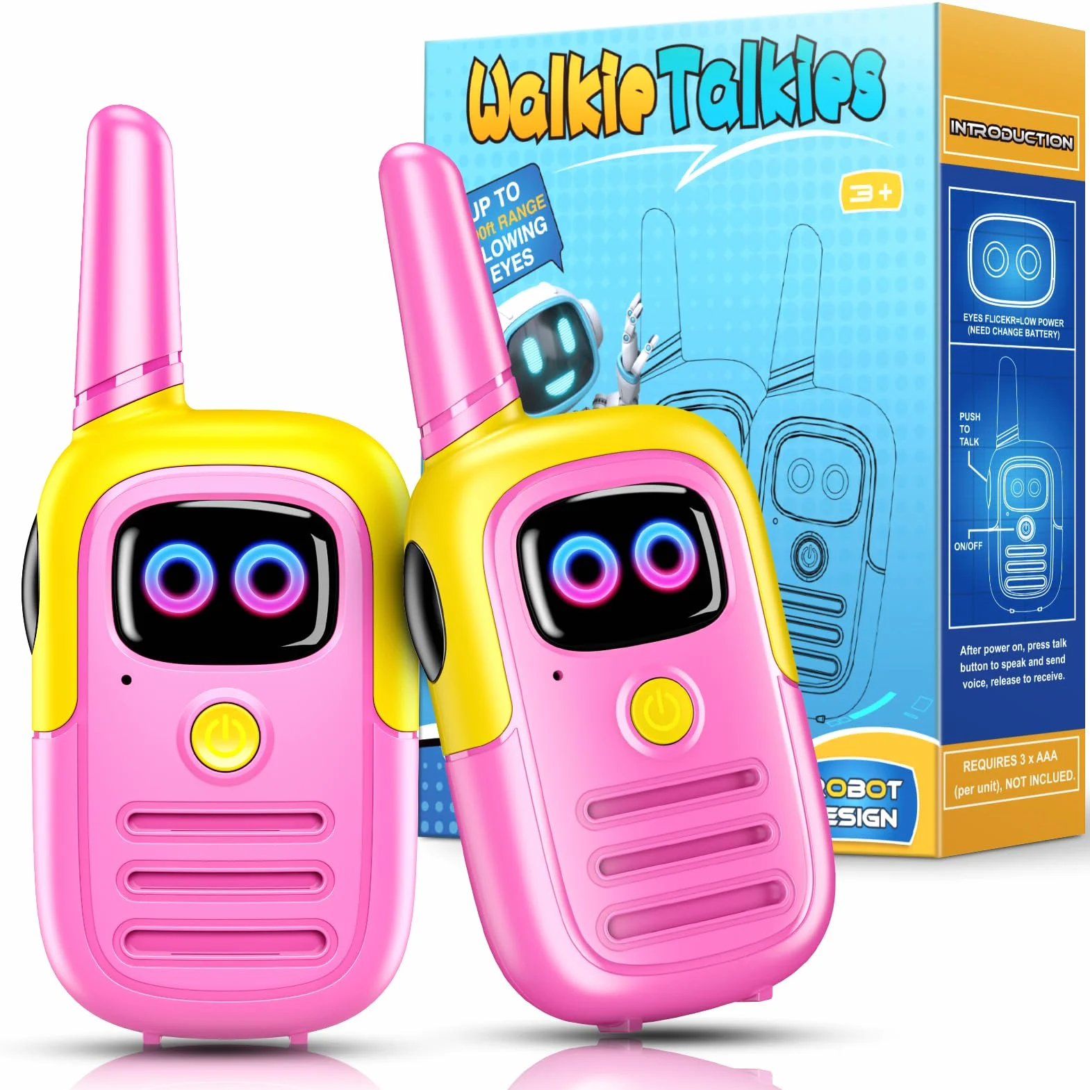 walkie talkie (A-Różowy Żółty)