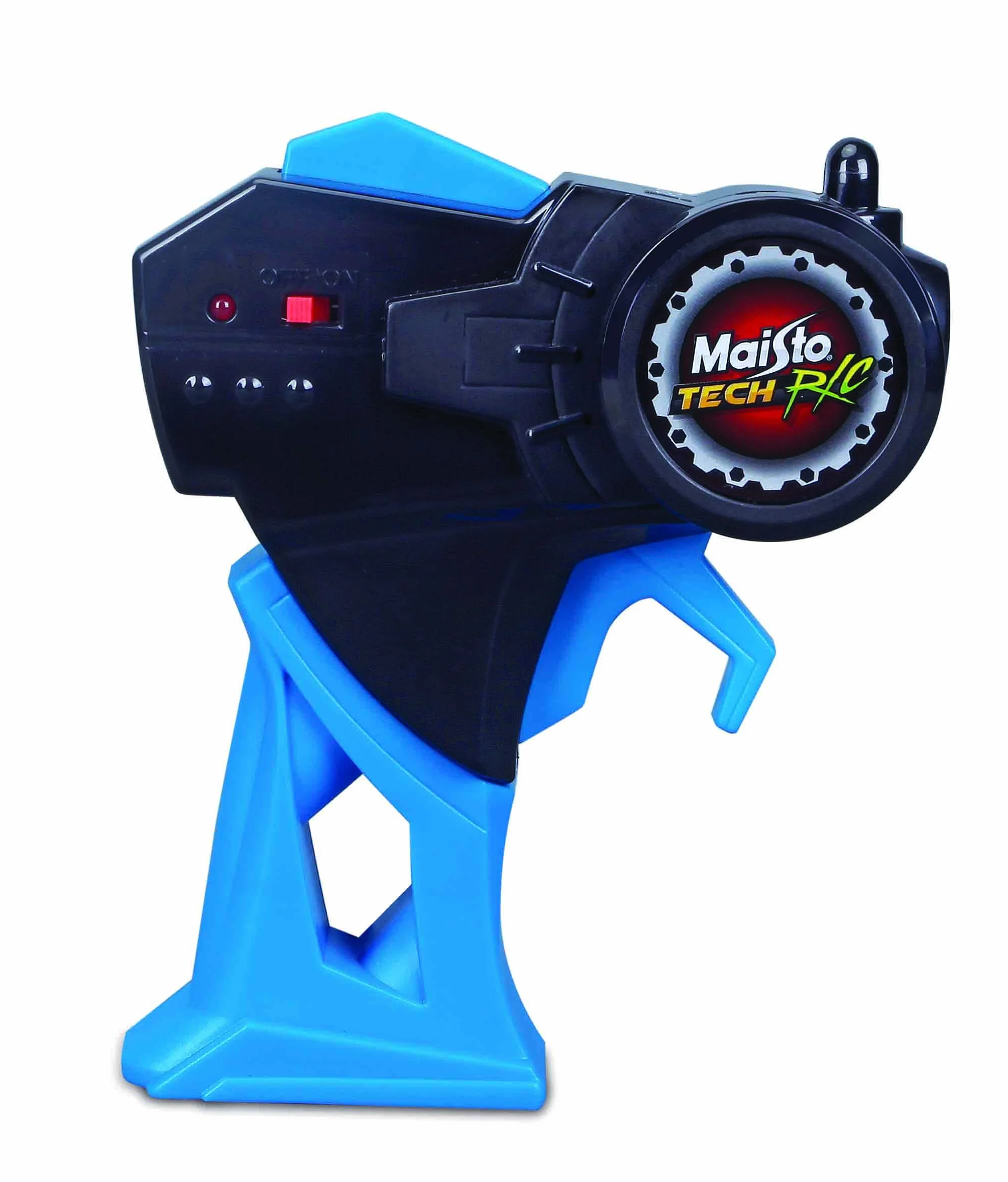 Maisto Tech R/C City Bus: zdalnie sterowany autobus ze światłem i automatycznymi drzwiami, z kontrolerem Mini-Pro, od 5 lat, 33 cm, baterie nie wchodzą w zakres dostawy, niebieski (582734)