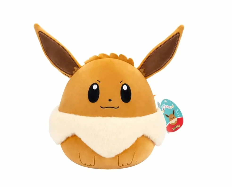 Pokemon Squishmallows Eevee 25 cm Stuffed Plush Toy for Children