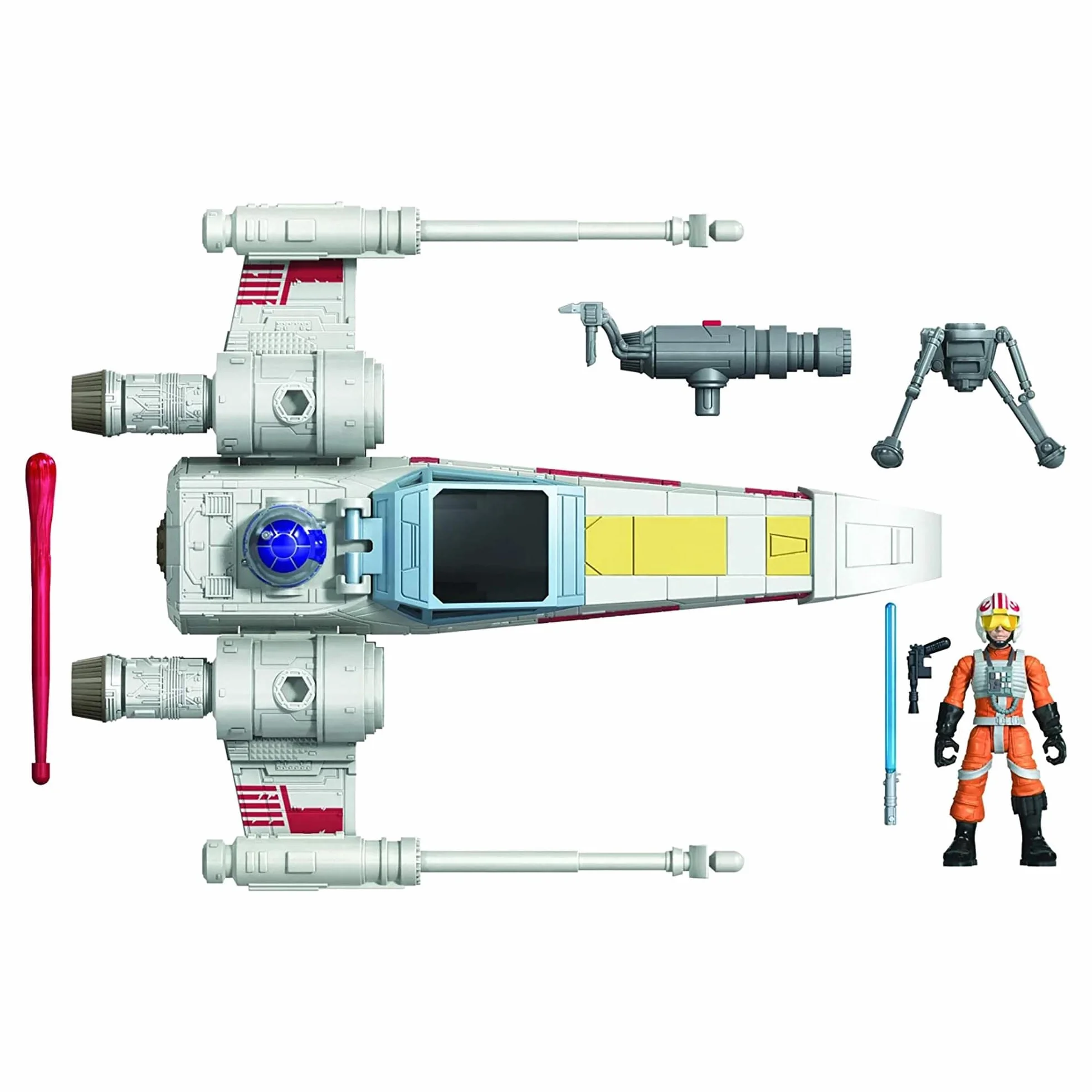 Star Wars Mission Fleet Stellar Class Luke Skywalker X-wing Fighter Figurka i Pojazd