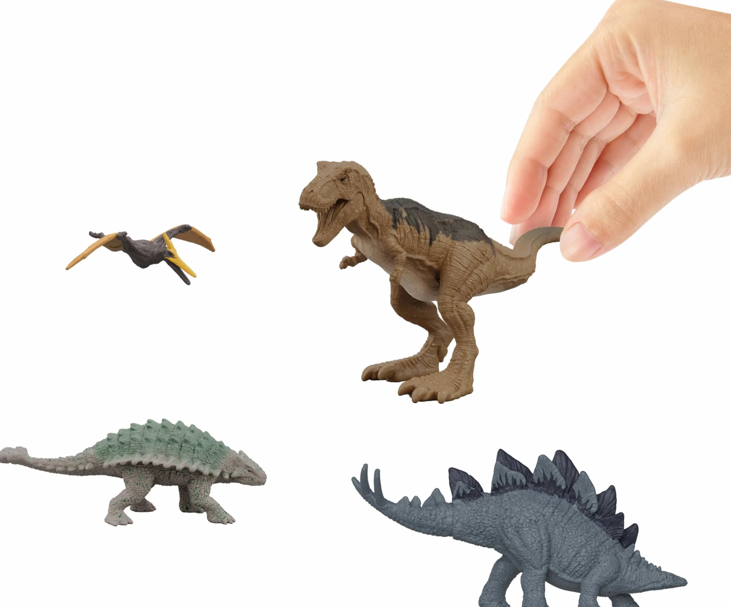 Mattel Jurassic World: teoria chaosu 2024 świąteczny kalendarz adwentowy z odliczaniem 24 dni, 30 zabawkowych niespodzianek związanych z dinozaurami, 20 mini dinozaurów, 1 człowiek, 9 sztuk ogrodzenia