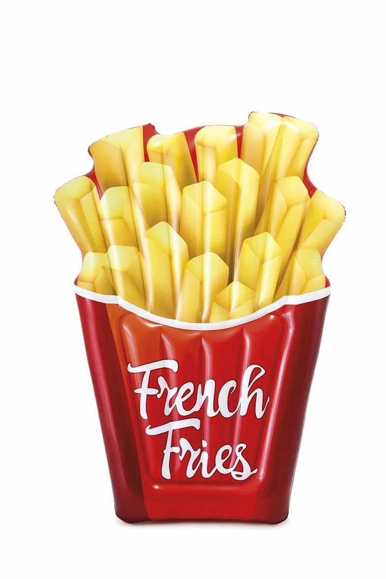 Intex dmuchany materac French Fries 175 x 132 cm