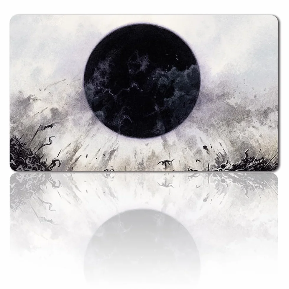 Damnation - Mata do gier planszowych MTG Darmowa wodoodporna torba, mata na stół TCG Card Game Rozmiar 60x35cm Podkładka pod mysz kompatybilna z MTG TCG