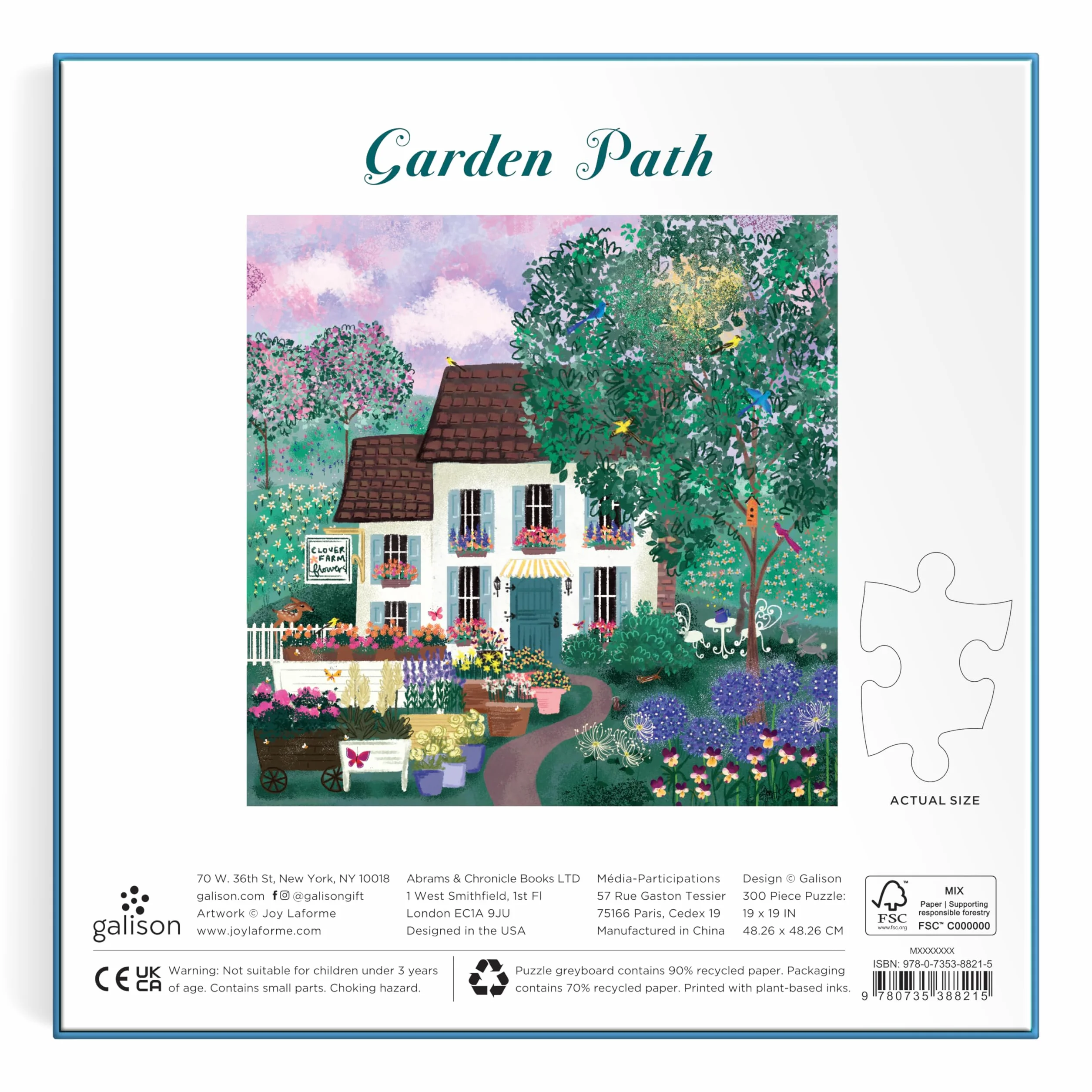 Garden Path 300 Piece Puzzle