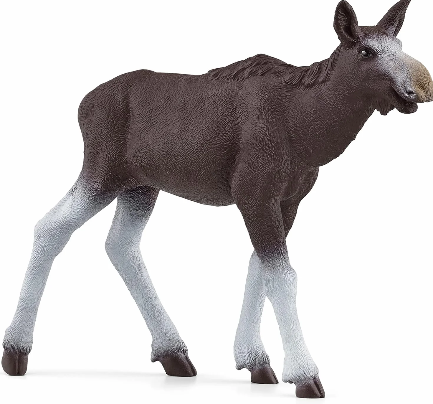 schleich 42629 Cielę łosia , od 3 lat, WILD LIFE - Zestaw do zabawy, 3 kawałki