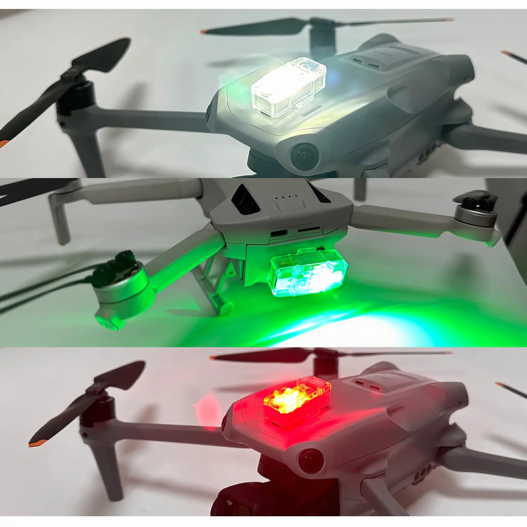 Światła stroboskopowe DJI Flip Neo Mini 3/4 Pro Mini 4K/SE Air 3S Mavic 3 Spark FPV Avata 2 EVO