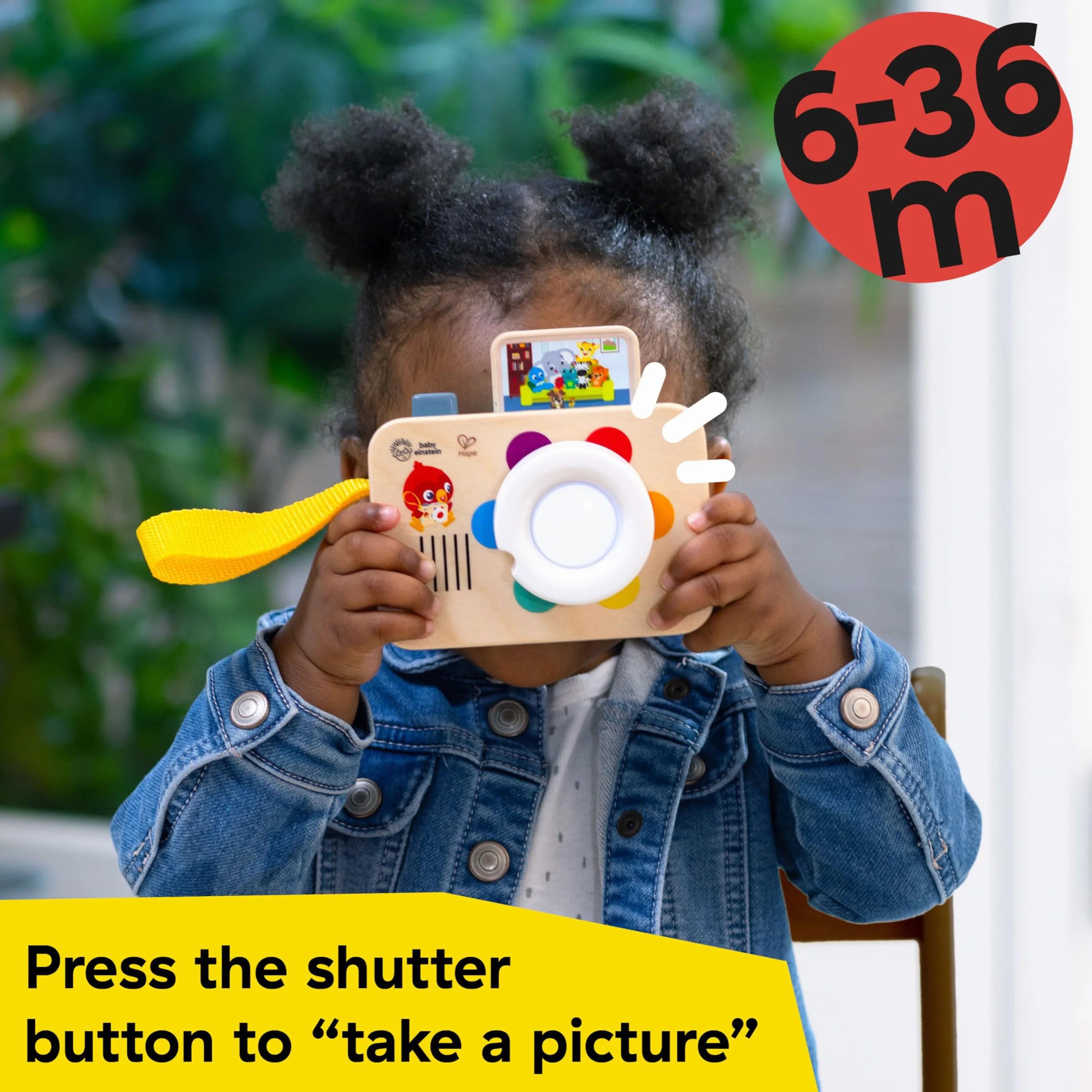 Baby Einstein + Hape, obiektyw do nauki aparatu do gier imitacyjnych, przez 6 miesięcy i więcej