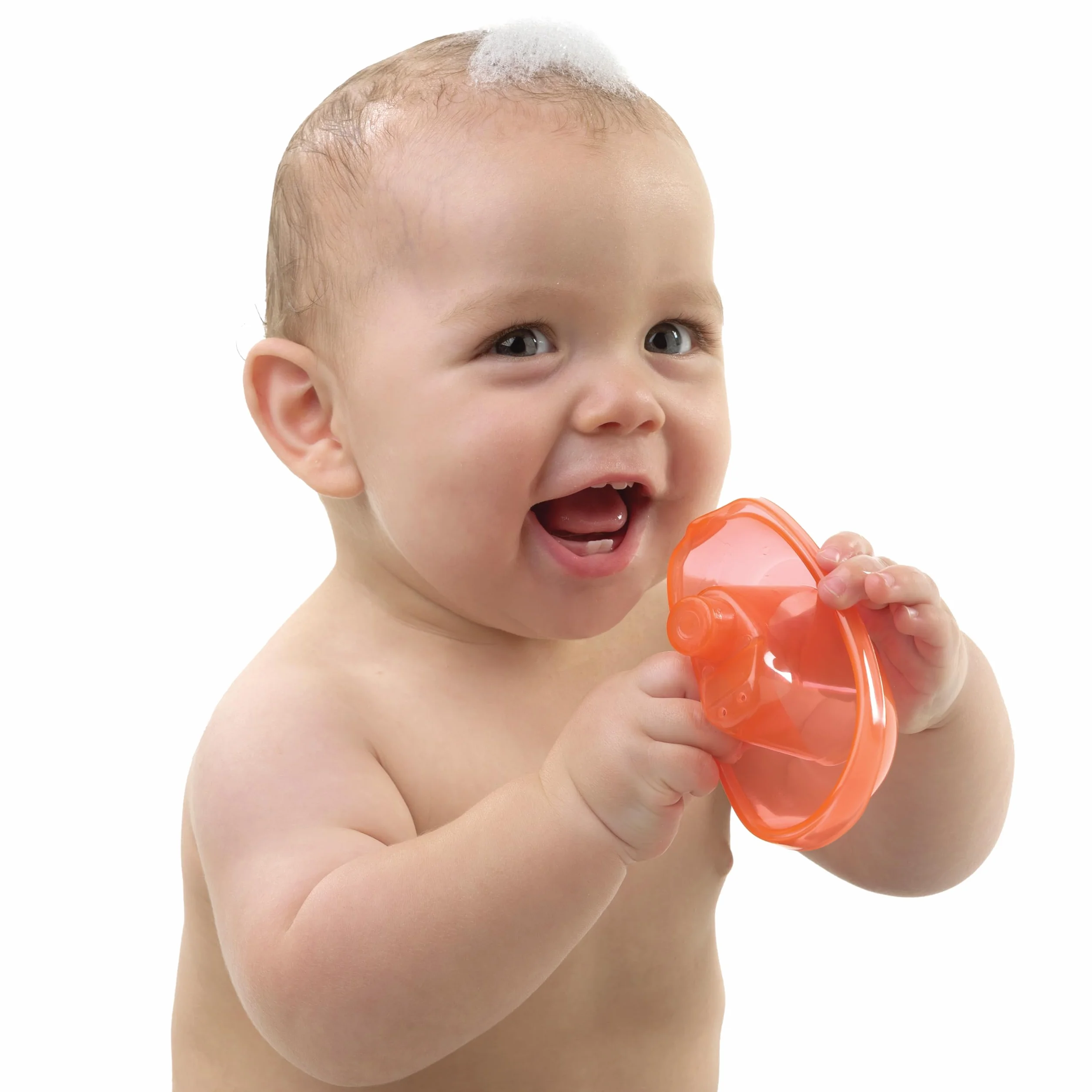 Playgro Łódki kąpielowe, 3 sztuki, nie zawierają BPA, od 6. miesiąca życia, kolor niebieski/czerwony/żółty, 40146