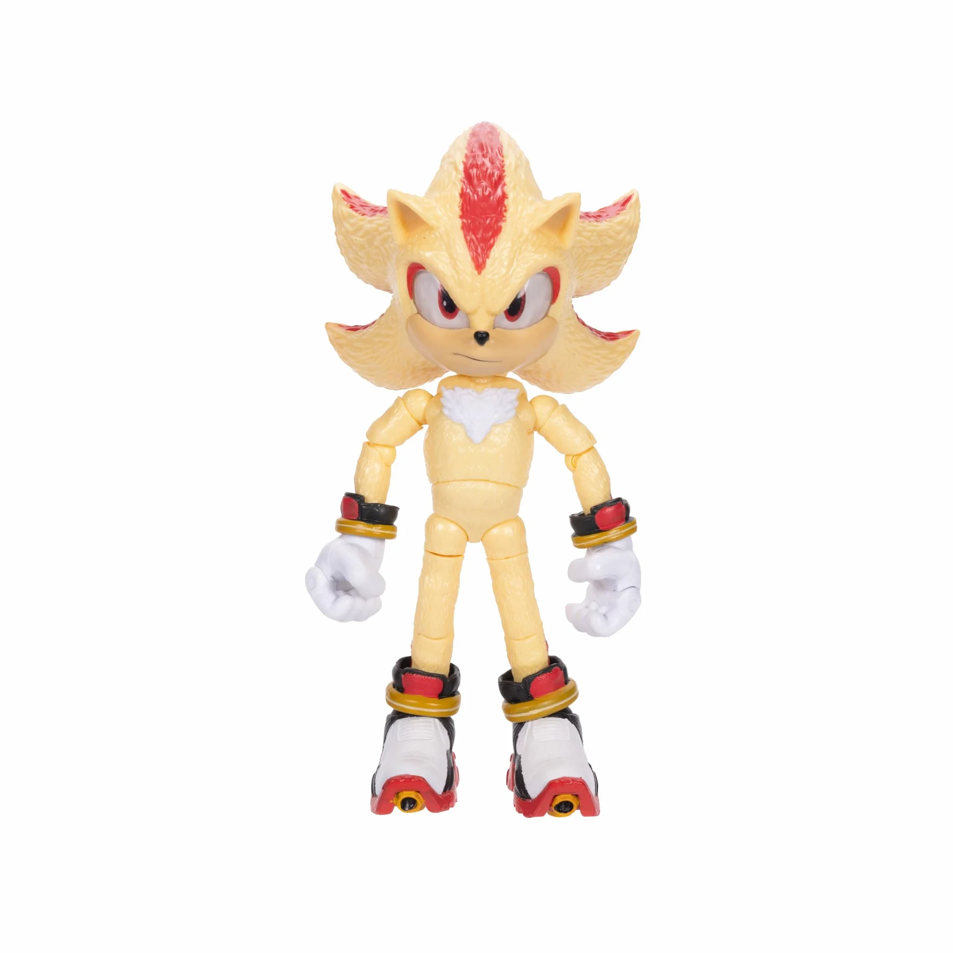 Sonic 3 The Movie Super Shadow Figurka z przegubami, oficjalna licencja, 12,5 cm, rzeczywiste szczegóły, figurki kolekcjonerskie, dla fanów, pomysł na prezent dla dzieci od 3 lat