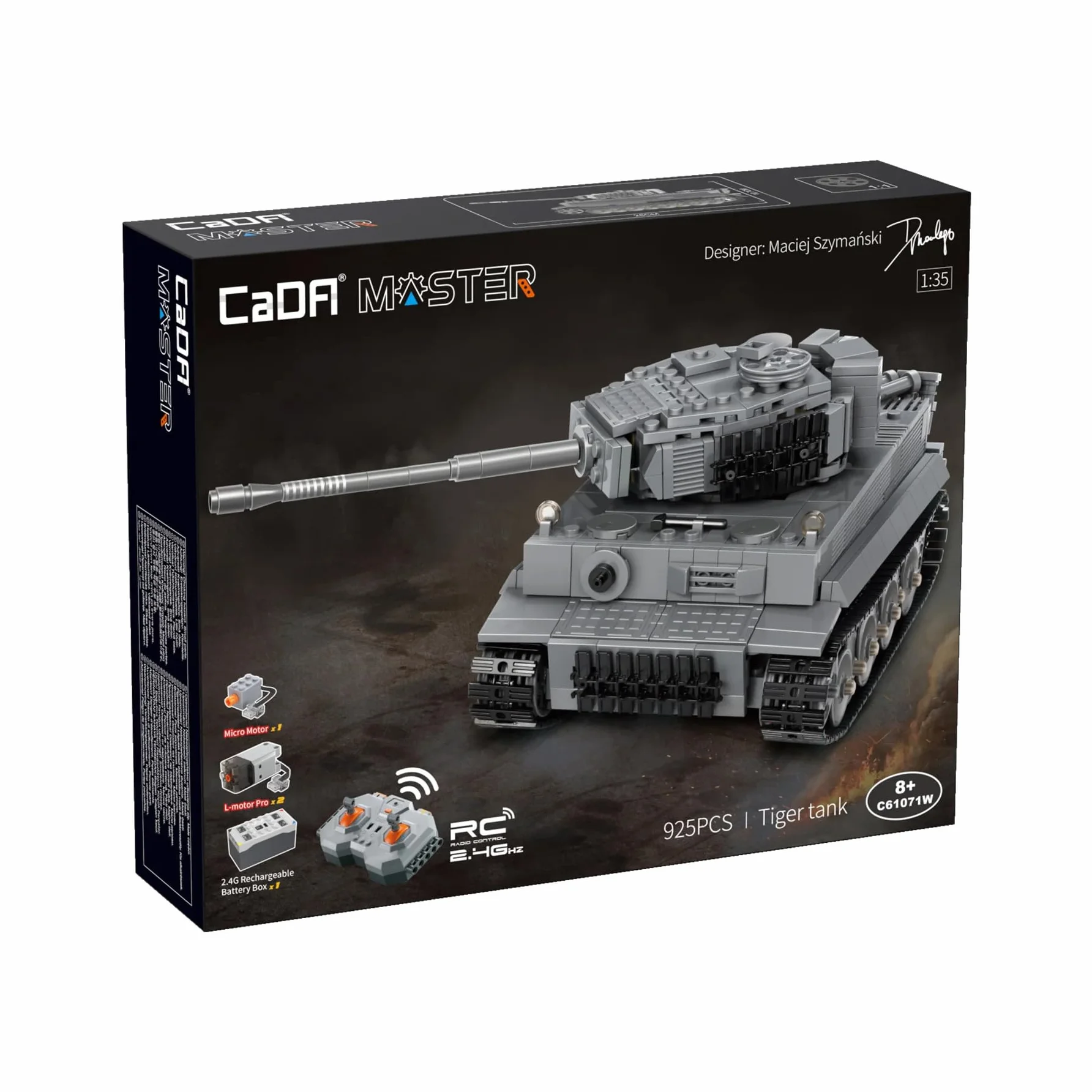 CaDA Tiger Tank Panzerfahrzeug C61071W