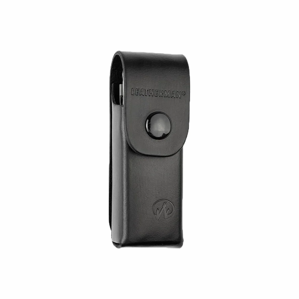 Etui Leatherman - Oryginalne skórzane etui, akcesoria dodatkowe do narzędzi wielofunkcyjnych, pasuje do modeli Rebar, Wingman, Sidekick, Rev, Heritage, Bond i Curl, kolor czarny