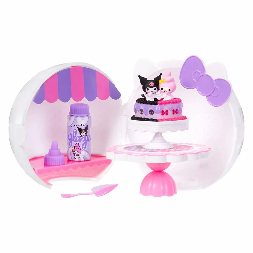 MGA’s Miniverse Make It Mini Hello Kitty and Friends Series 2 – 1 Zestaw DIY z Motywem Sanrio w Opakowaniu-Niespodziance, Do Zebrania 12 Zestawów, Dla Dzieci od 8 lat i Kolekcjonerów, NIEJADALNE