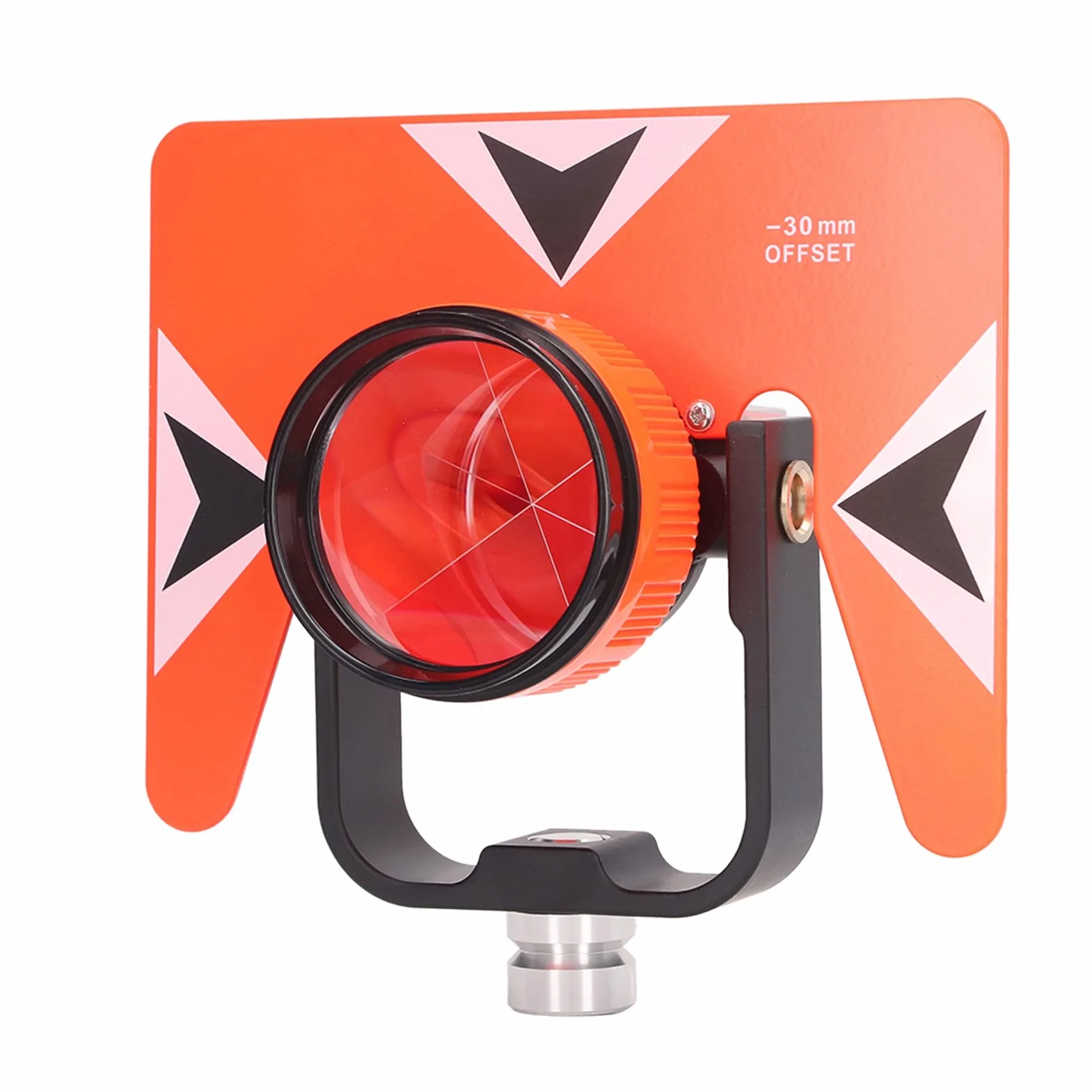 Pryzmat Geodezyjny, Pryzmat z Pojedynczym Pochyleniem 0mm / -30mm Obudowa ABS Tachimetry Narzędzie Geodezyjne z torbą do Przechowywania, Suncatchers