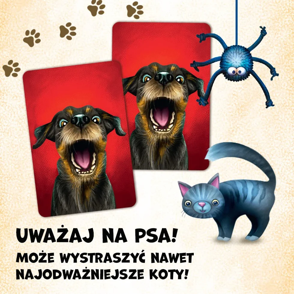 Trefl Kotki Szalona Gra Planszowa dla Całej Rodziny od 6 lat